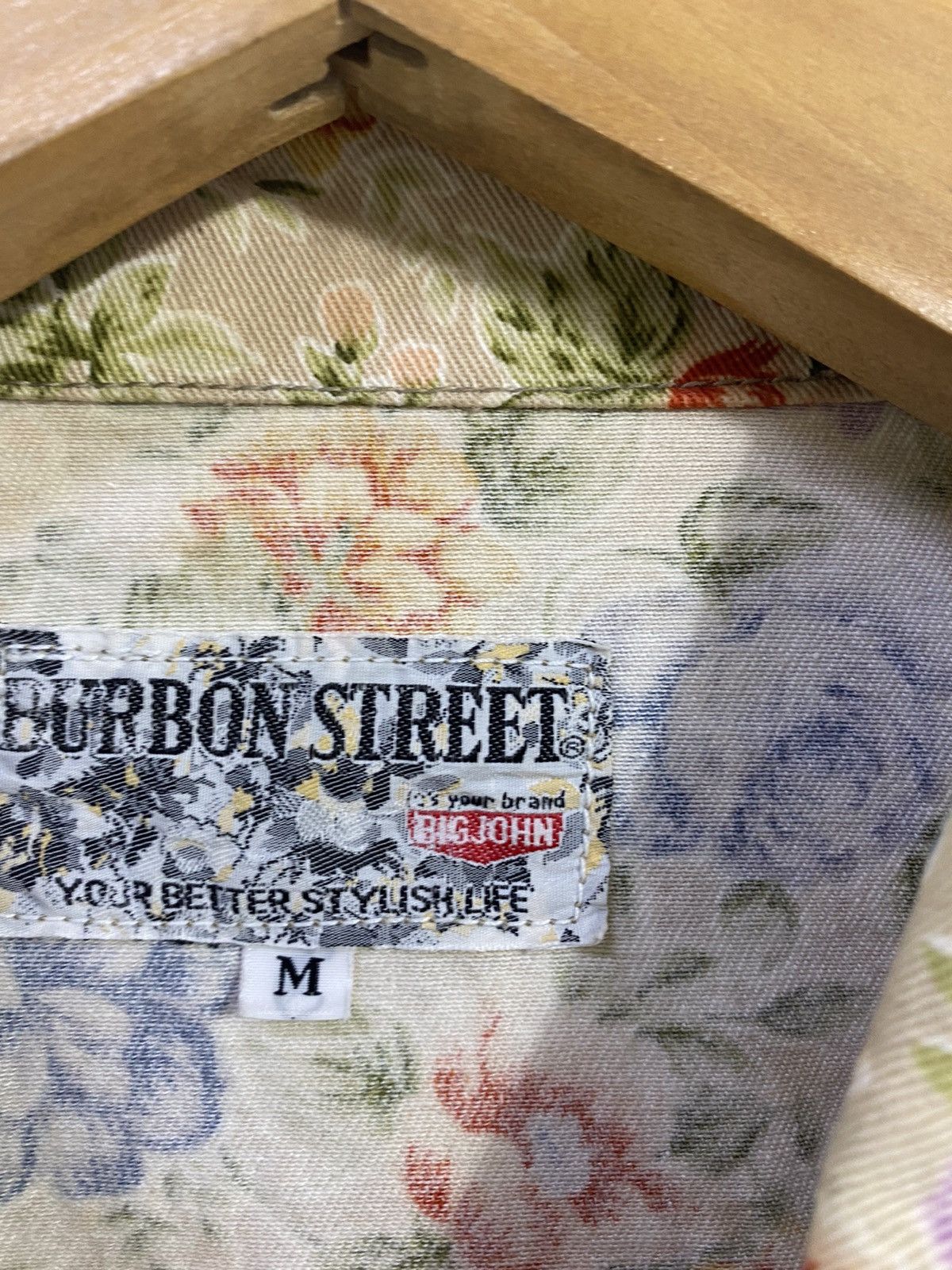 Big John × Vintage Vintage Big John Floral Bomber Jacket Stlye Nice Design Size US M / EU 48-50 / 2 - 3 Thumbnail