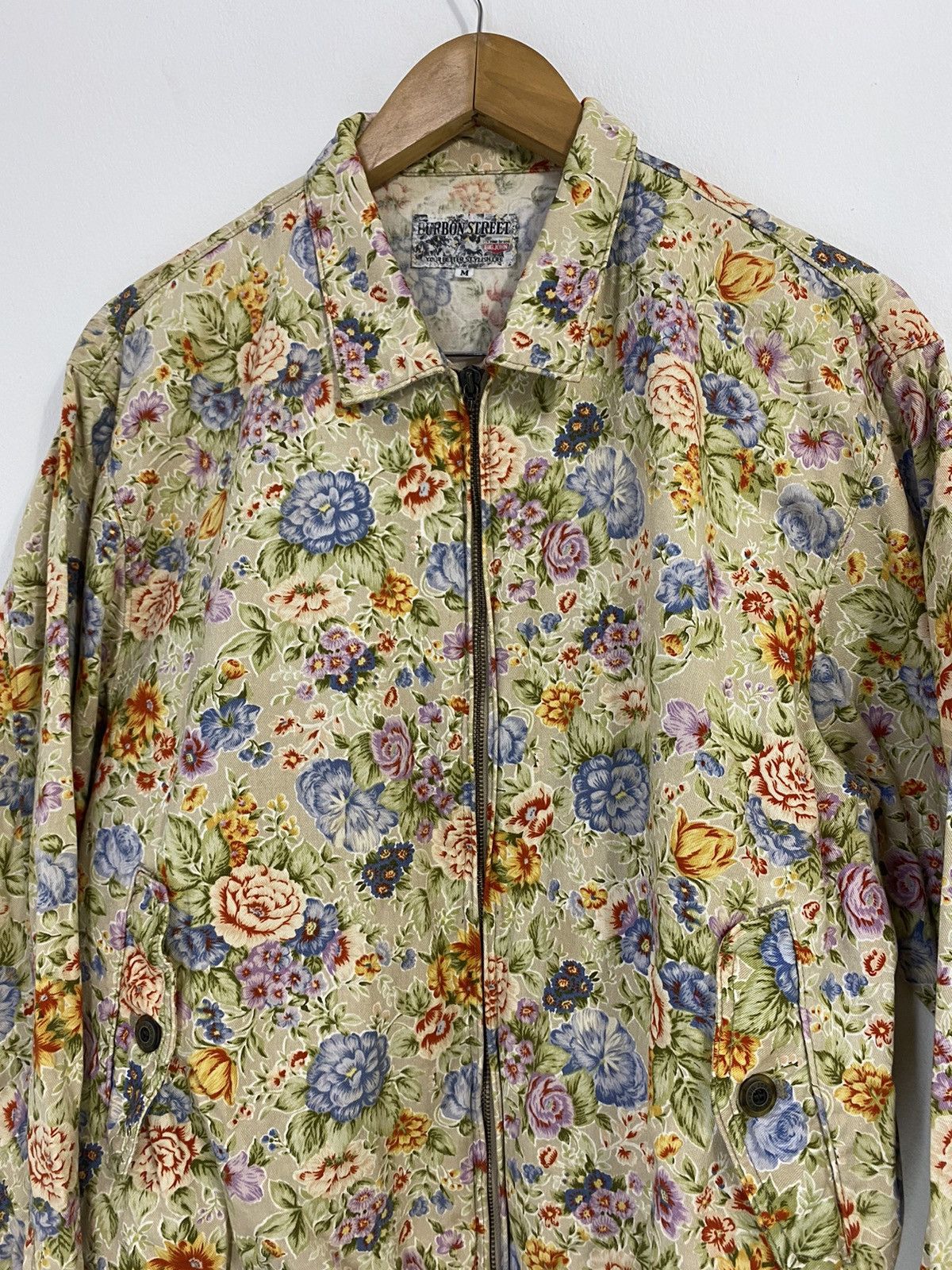 Big John × Vintage Vintage Big John Floral Bomber Jacket Stlye Nice Design Size US M / EU 48-50 / 2 - 4 Thumbnail