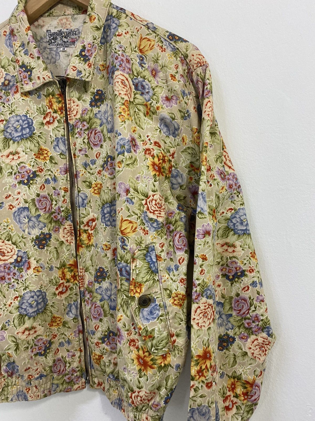 Big John × Vintage Vintage Big John Floral Bomber Jacket Stlye Nice Design Size US M / EU 48-50 / 2 - 5 Thumbnail