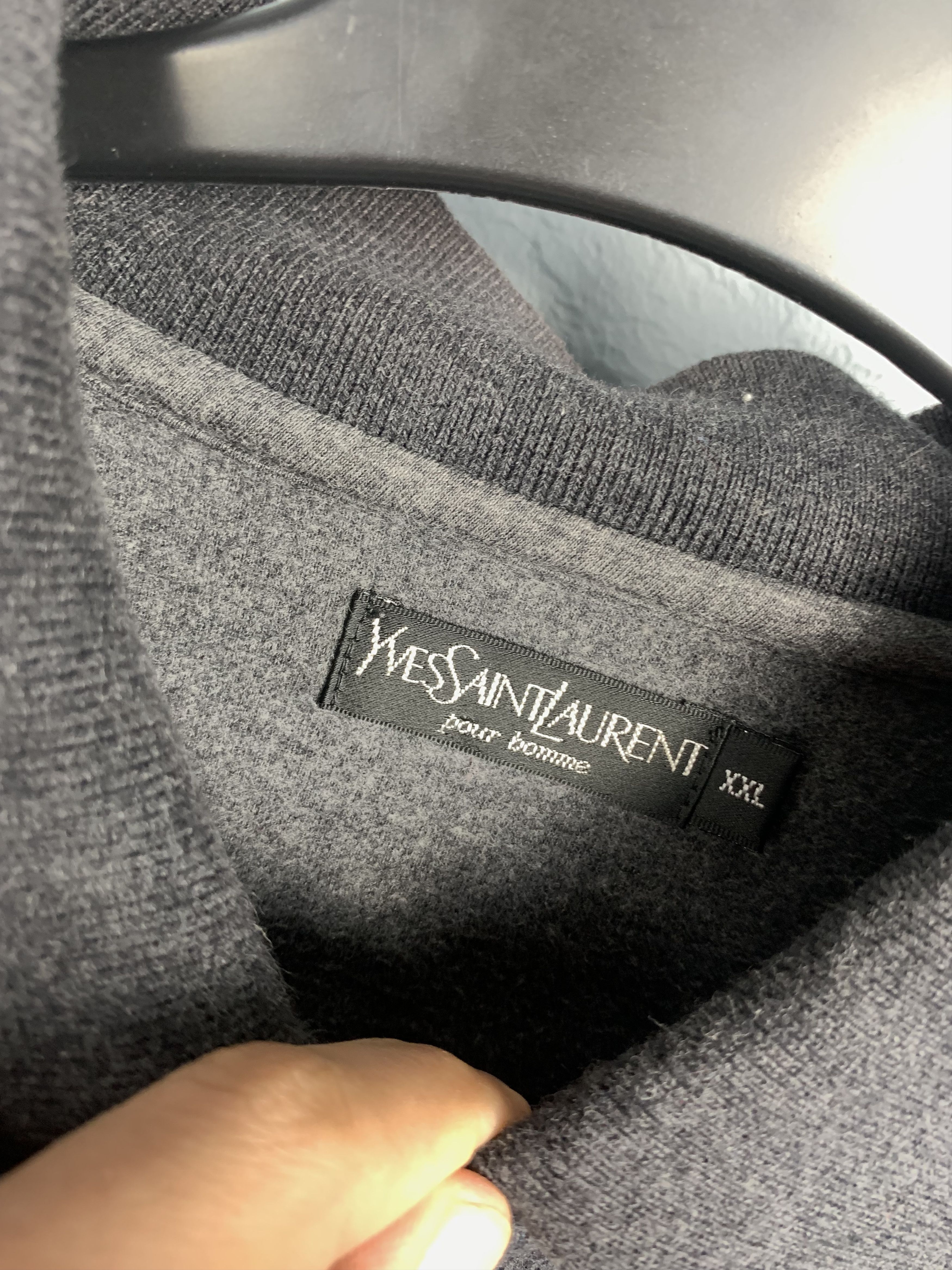 Yves Saint Laurent Yves Saint Laurent 90s Vintage YSL Mens Sweater Size US XL / EU 56 / 4 - 3 Thumbnail