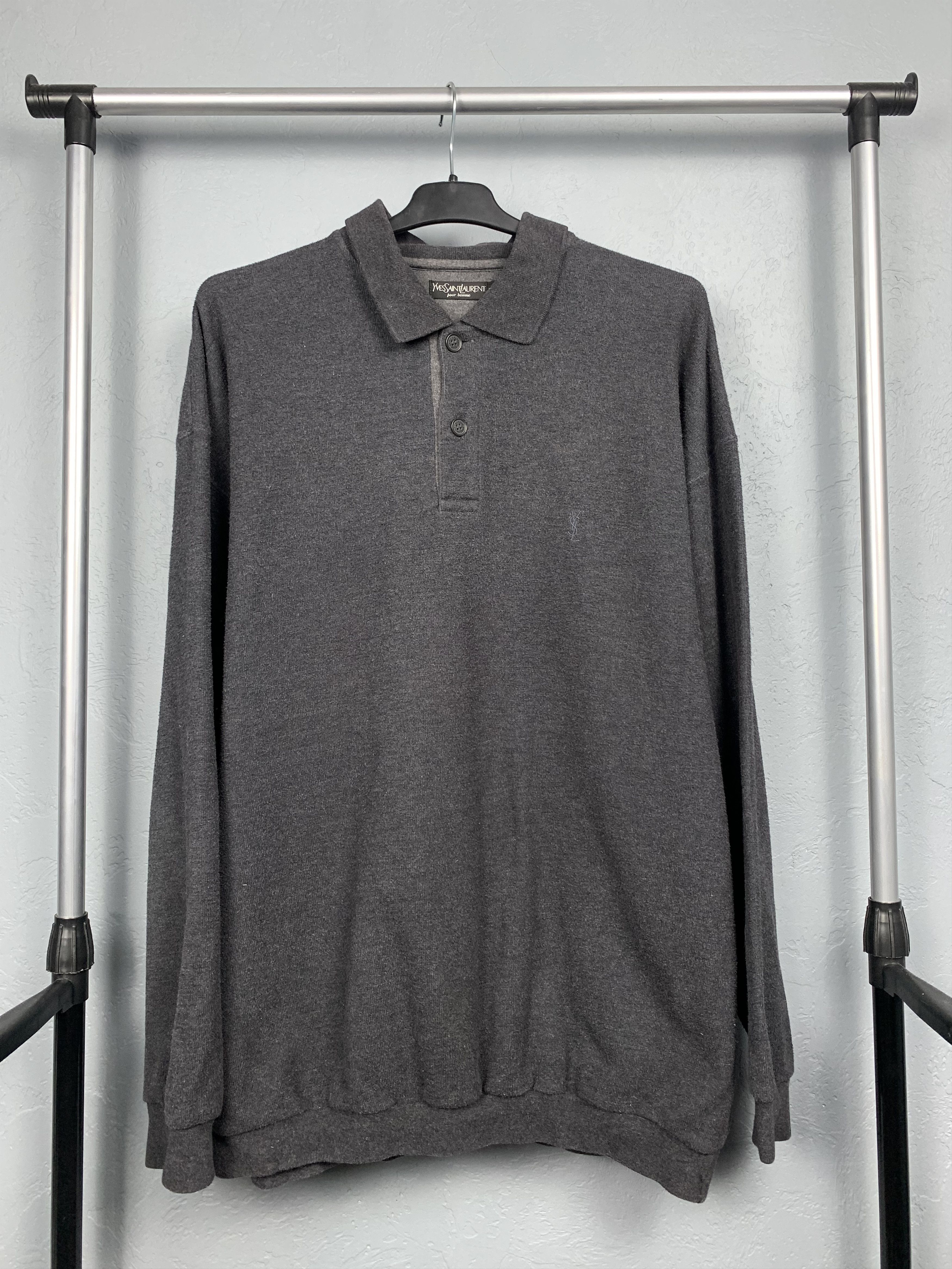 Yves Saint Laurent 90s Vintage YSL Mens Sweater