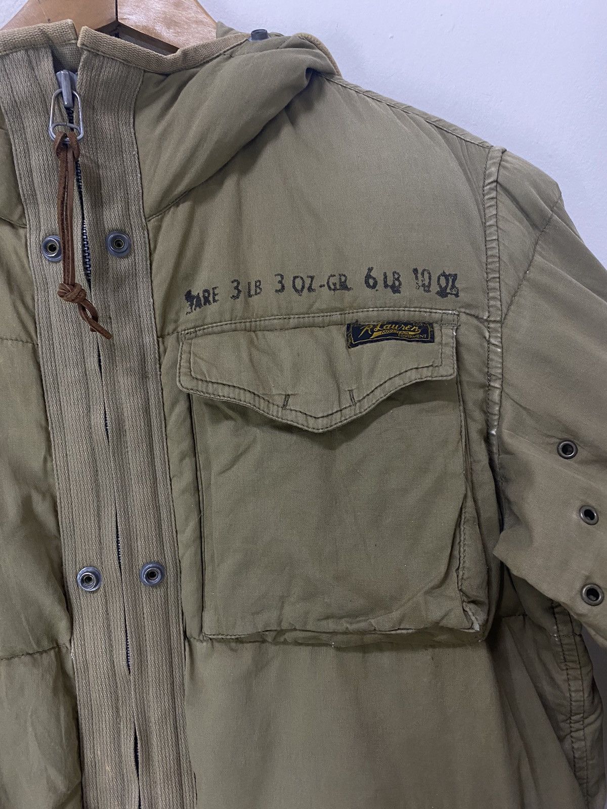 Polo Ralph Lauren Polo Ralph Lauren Padded Parka U.S.R.L American Flag Patch Size US M / EU 48-50 / 2 - 9 Thumbnail