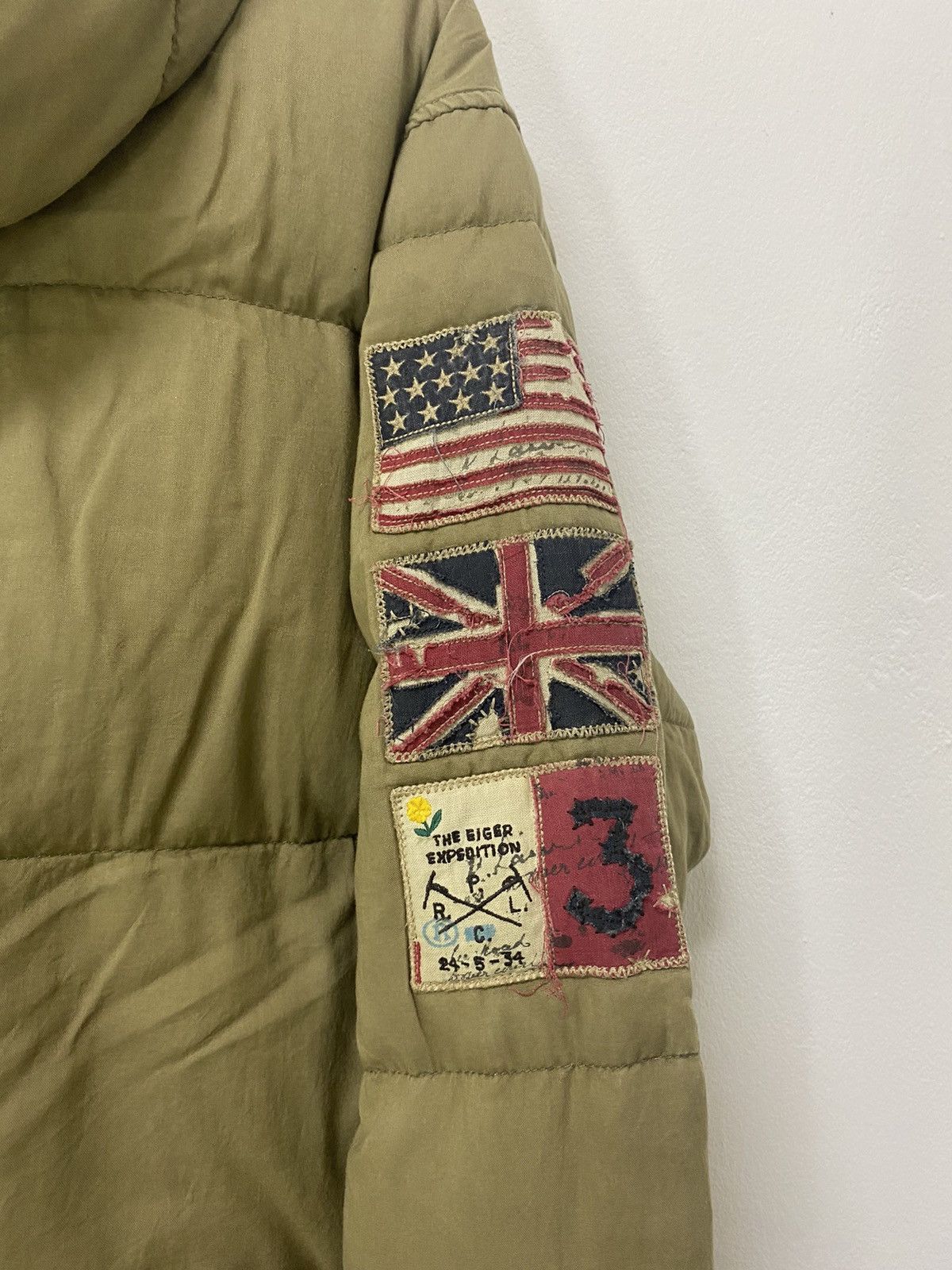 Polo Ralph Lauren Polo Ralph Lauren Padded Parka U.S.R.L American Flag Patch Size US M / EU 48-50 / 2 - 4 Thumbnail