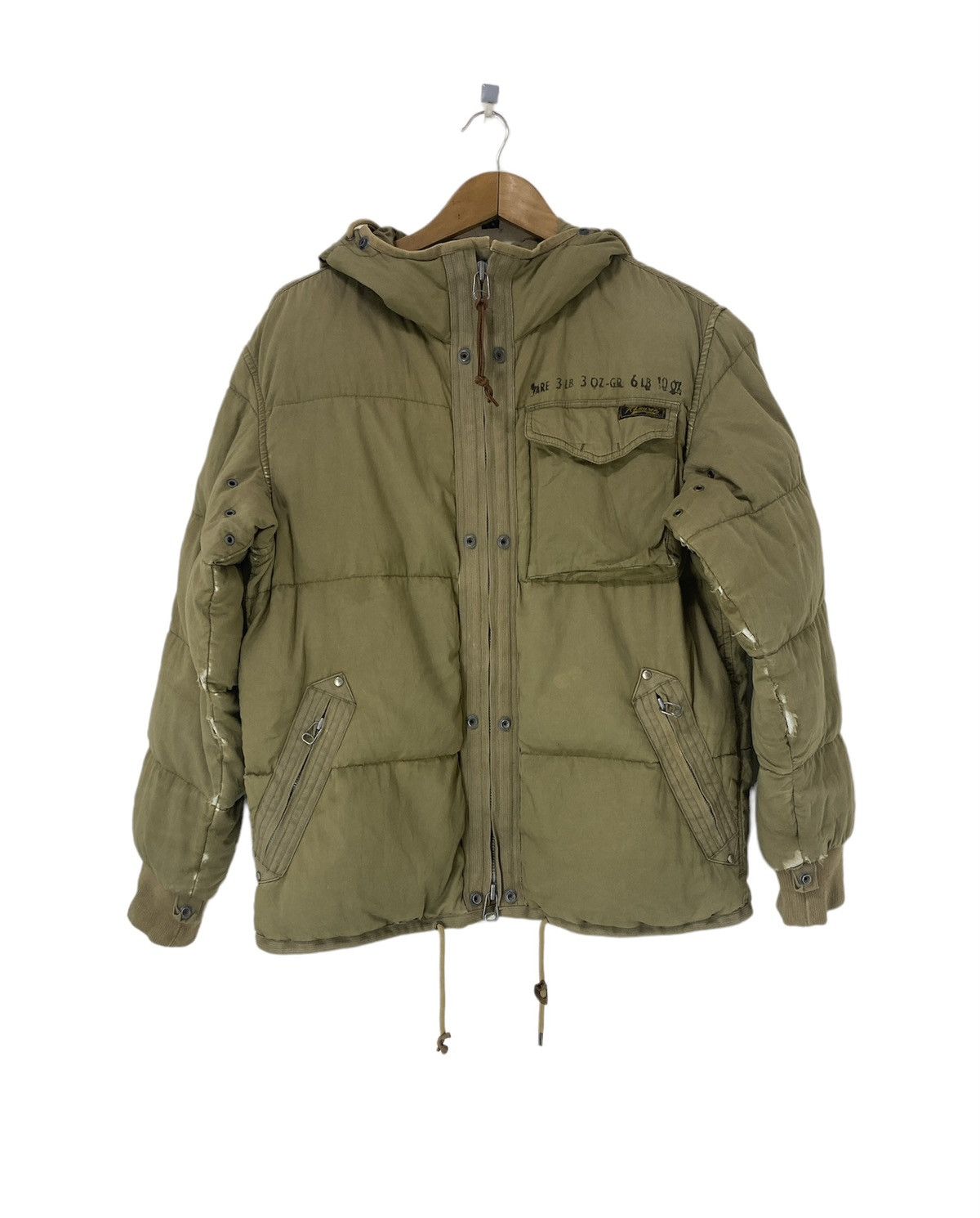 Polo Ralph Lauren Polo Ralph Lauren Padded Parka U.S.R.L American Flag Patch Size US M / EU 48-50 / 2 - 1 Thumbnail