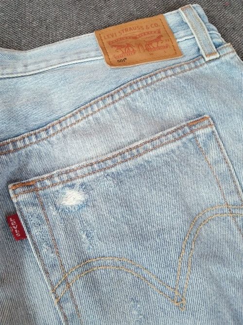 Levi's × Vintage Vintage Levis 501 Jeans 32x32 Size US 33 - 5 Thumbnail