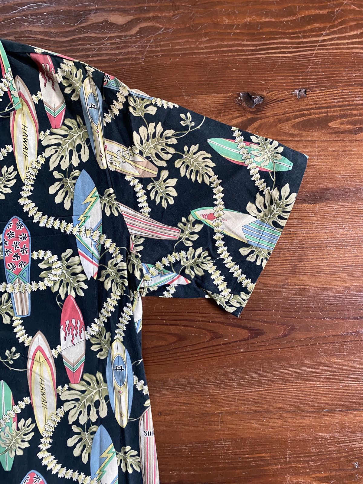 Vintage Vintage 70’s Evergreen Island Surf Boards All Over Button Up Size US M / EU 48-50 / 2 - 3 Thumbnail