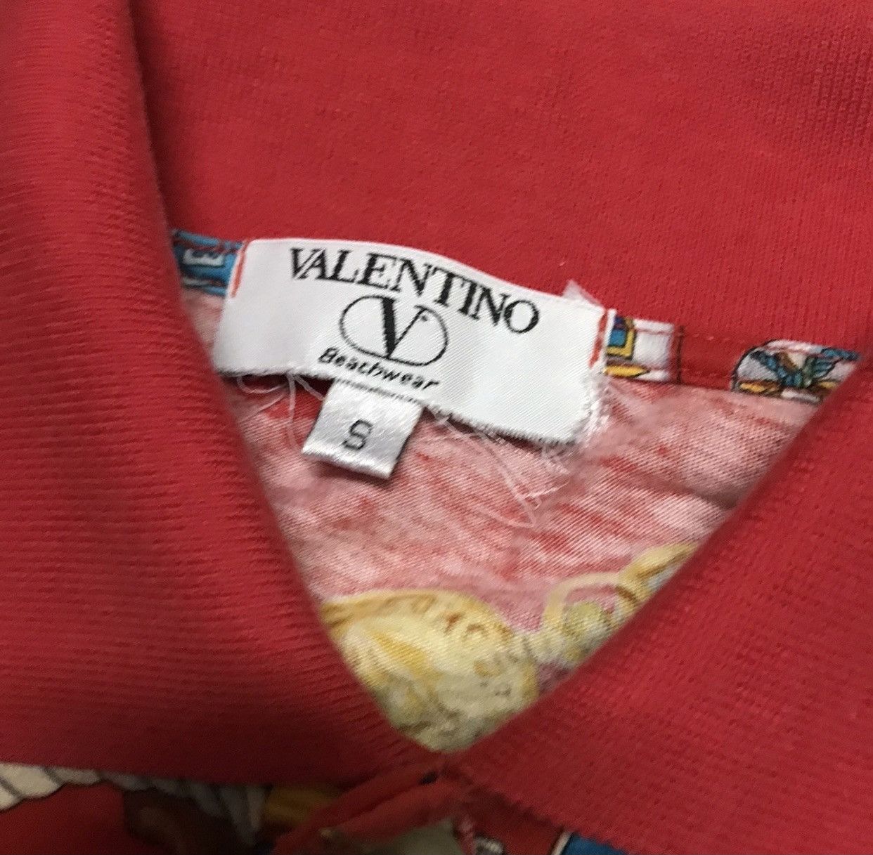Valentino × Vintage Vintage Valentino Fullprint Shirt Size US S / EU 44-46 / 1 - 3 Thumbnail
