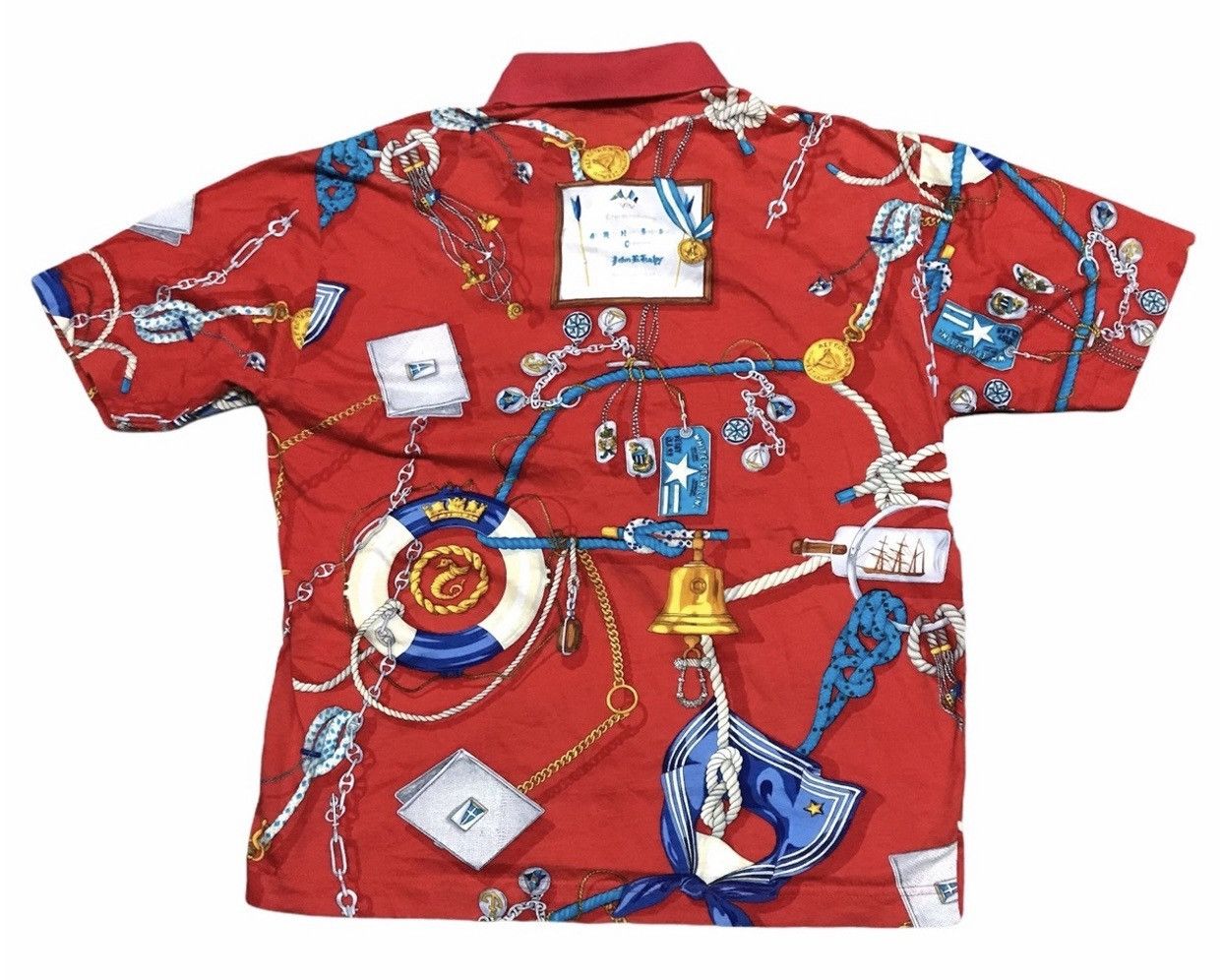Valentino × Vintage Vintage Valentino Fullprint Shirt Size US S / EU 44-46 / 1 - 2 Thumbnail