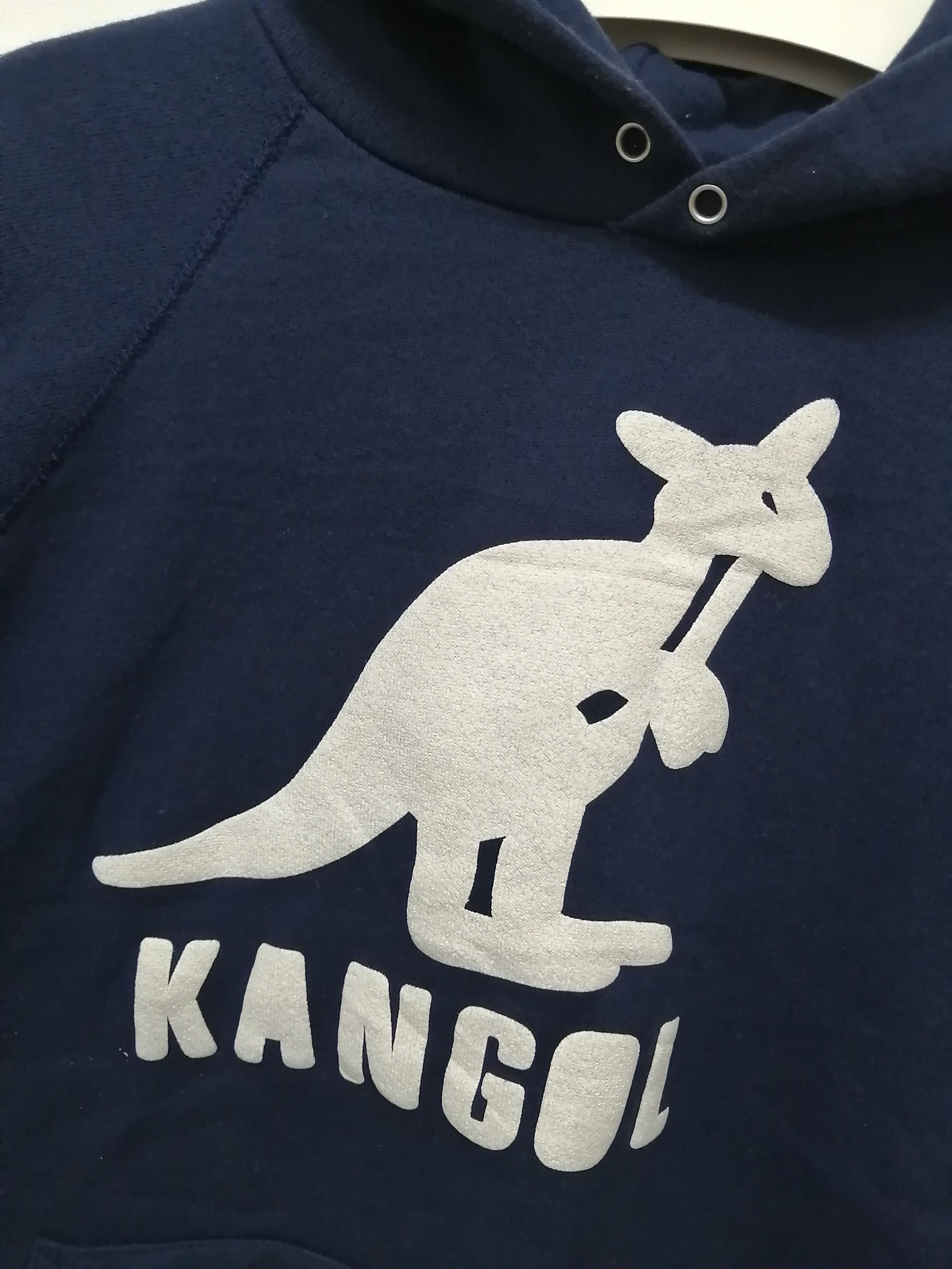 Kangol Vintage KANGOL Big Logo Spell Out Hoodie - Size M Size US M / EU 48-50 / 2 - 6 Thumbnail