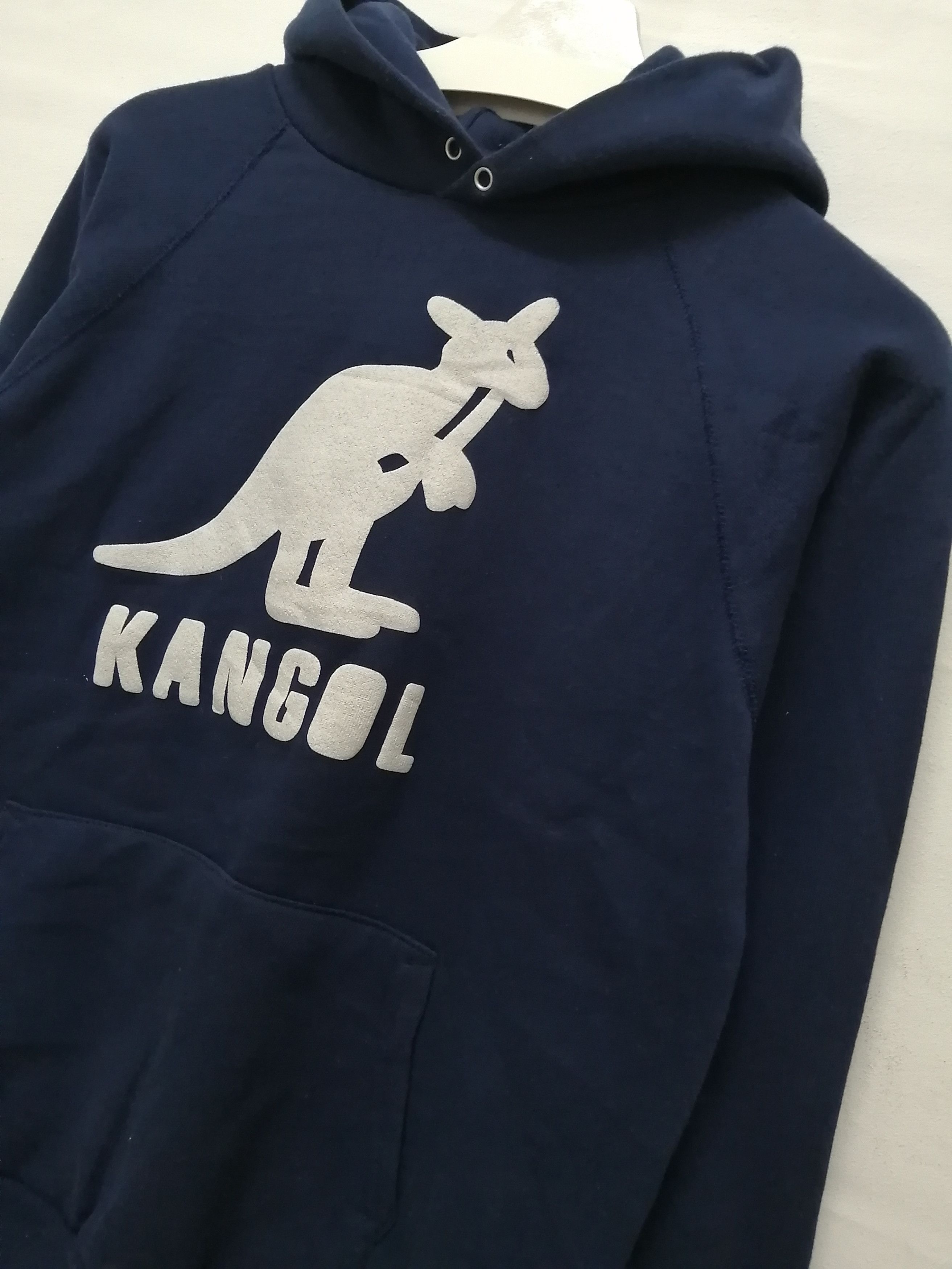 Kangol Vintage KANGOL Big Logo Spell Out Hoodie - Size M Size US M / EU 48-50 / 2 - 5 Thumbnail