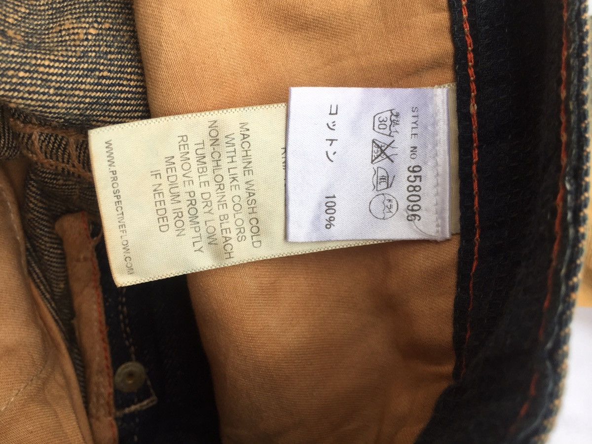 Prospective Flow PROSPECTIVE FLOW "RAMPO" RUSTY PAINT SPLATTER STRAIGHT DENIM Size US 34 / EU 50 - 17 Thumbnail