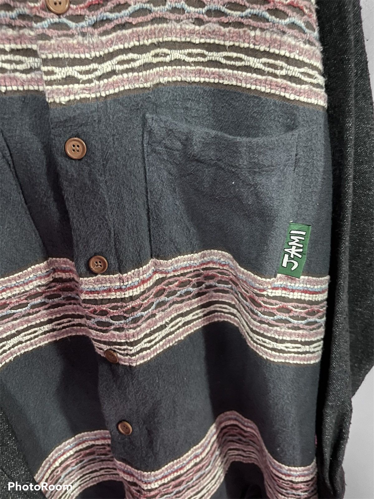 Japanese Brand JAMI GREY SIZE M SHIRT BUTTON UP Size US M / EU 48-50 / 2 - 4 Thumbnail