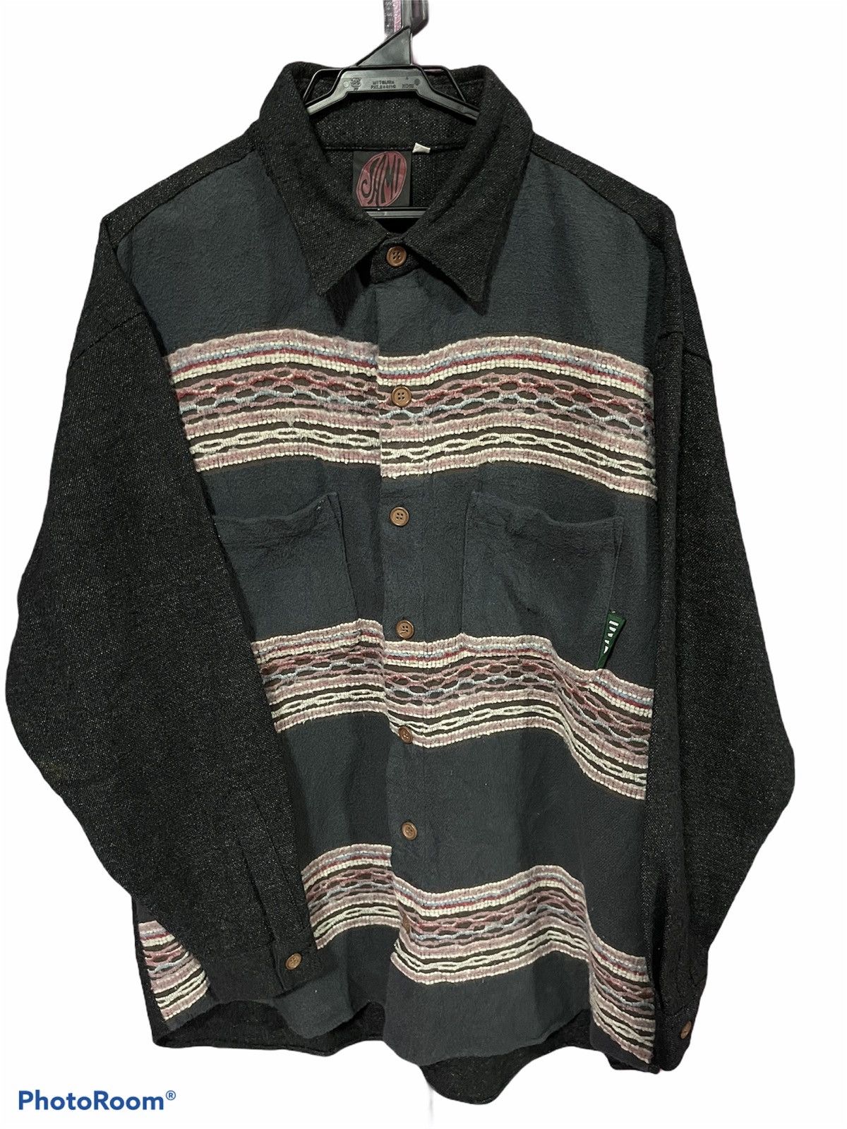 Japanese Brand JAMI GREY SIZE M SHIRT BUTTON UP Size US M / EU 48-50 / 2 - 1 Thumbnail