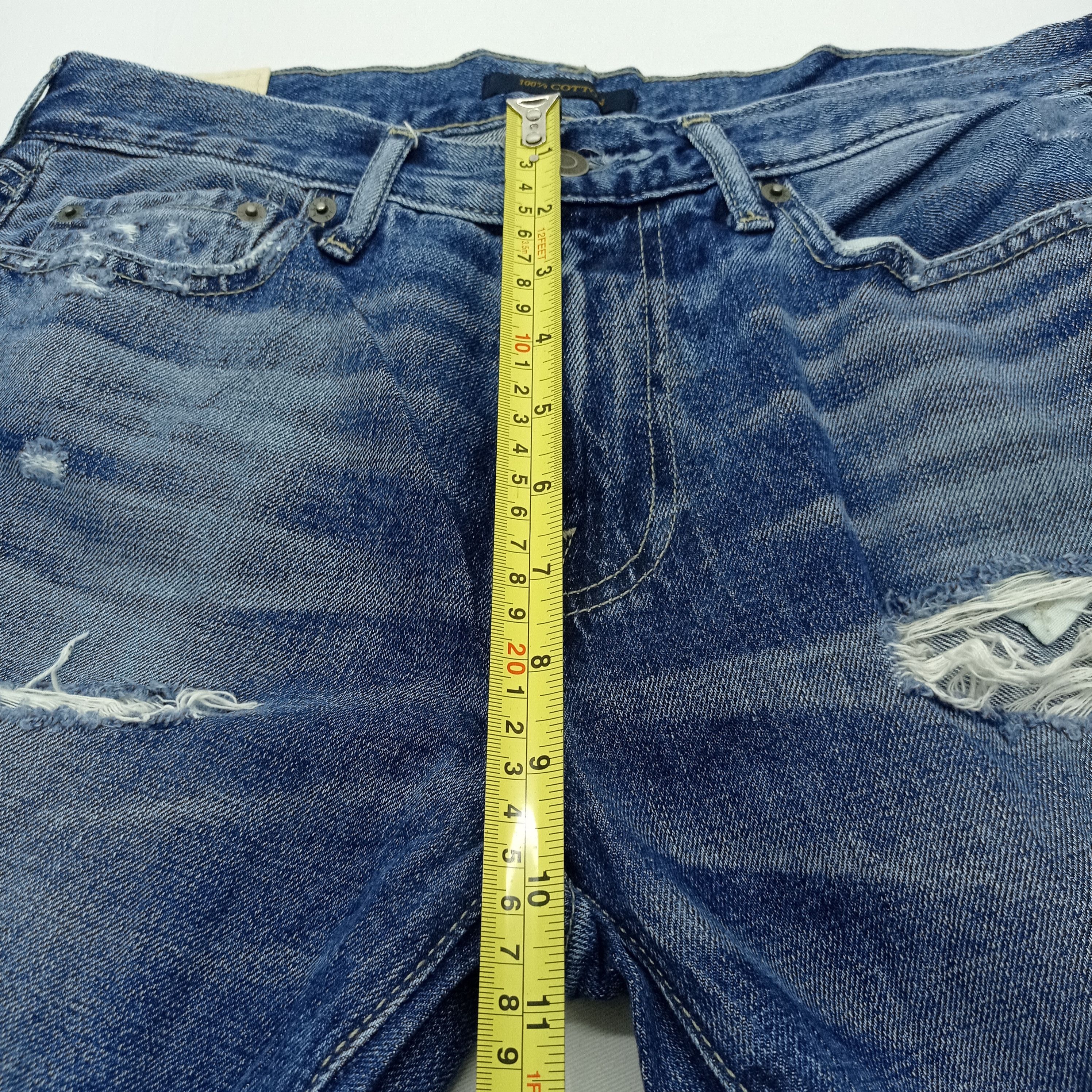Abercrombie & Fitch Abercrombie & Fitch Distressed Denim Pants Size US 31 - 11 Thumbnail