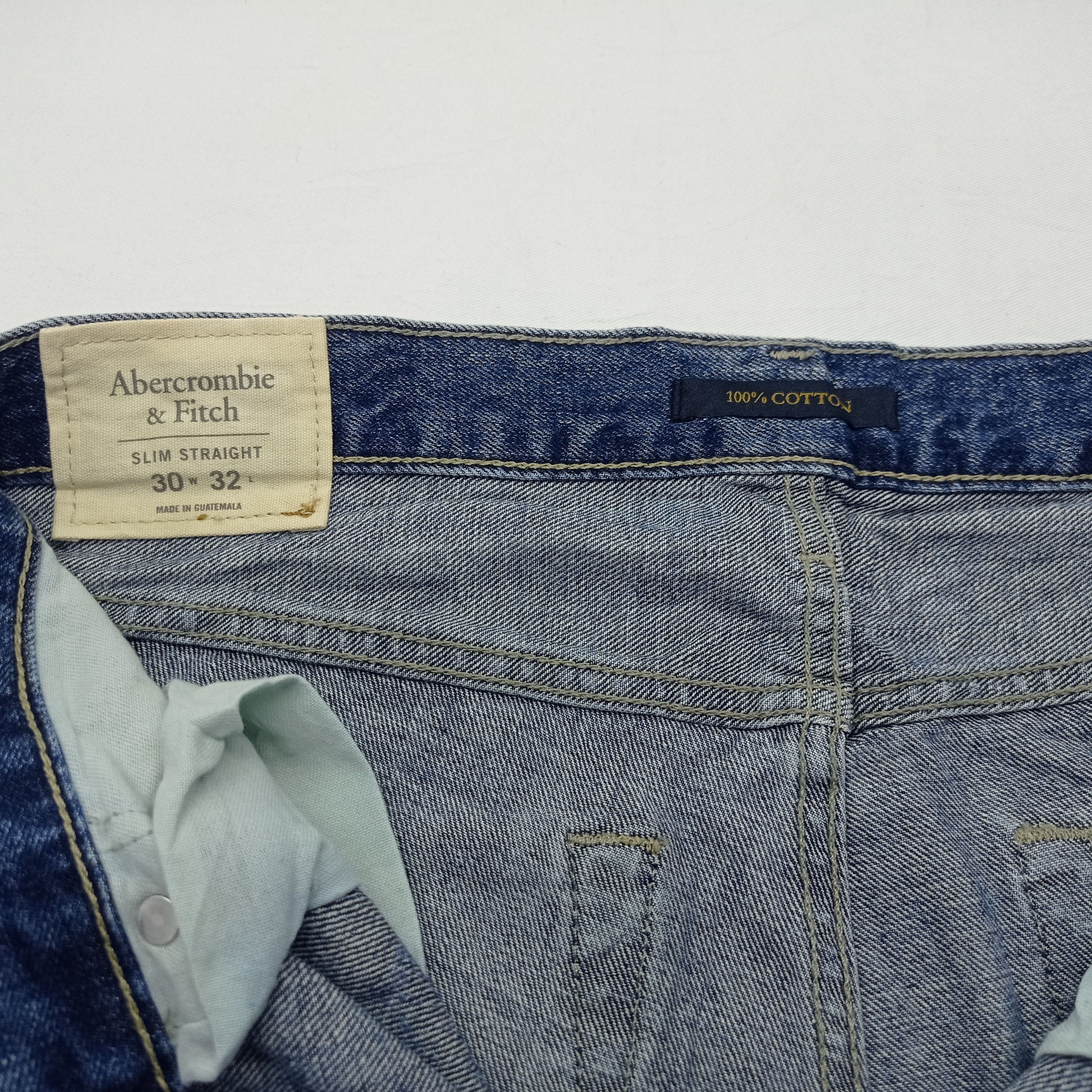 Abercrombie & Fitch Abercrombie & Fitch Distressed Denim Pants Size US 31 - 17 Thumbnail