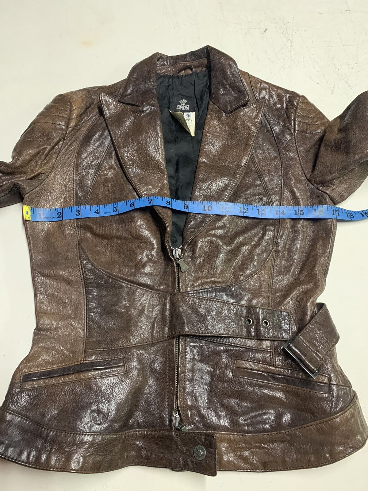 Versace Jeans Couture Versace leather jacket Size US S / EU 44-46 / 1 - 22 Thumbnail