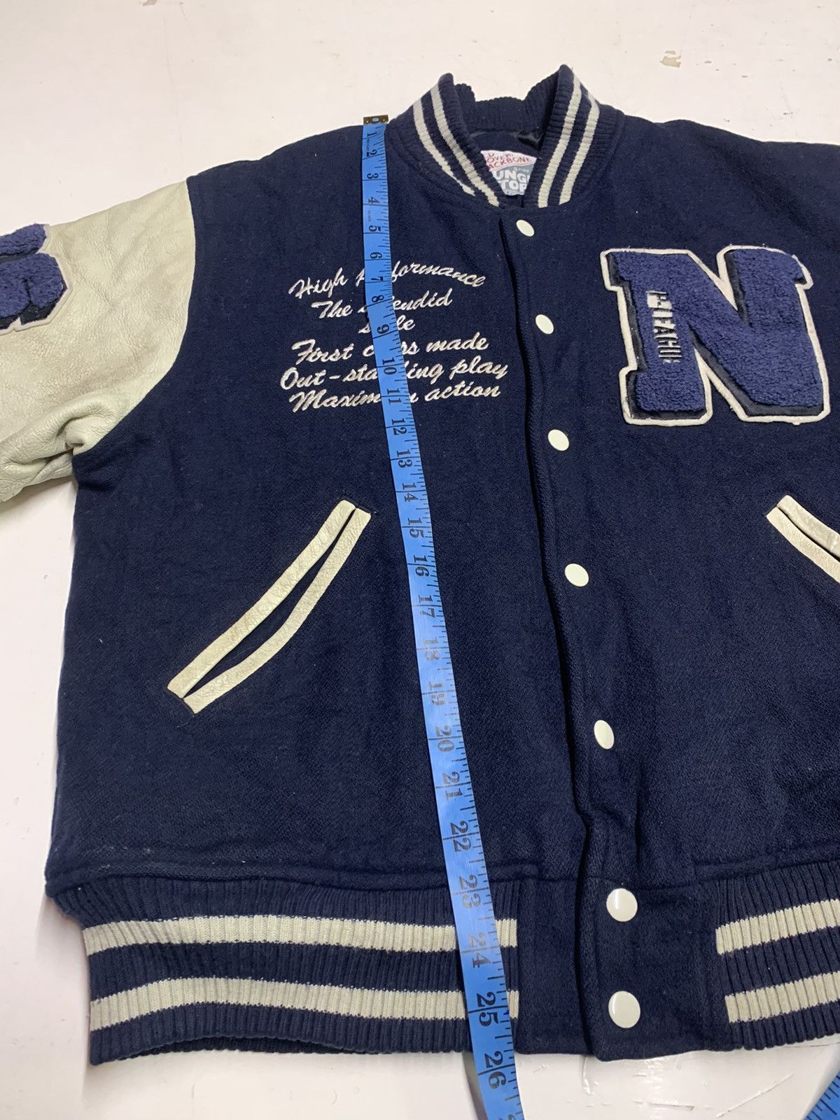 Backbone × Vintage Varsity jacket backbones attacker(offer your price) Size US L / EU 52-54 / 3 - 18 Thumbnail