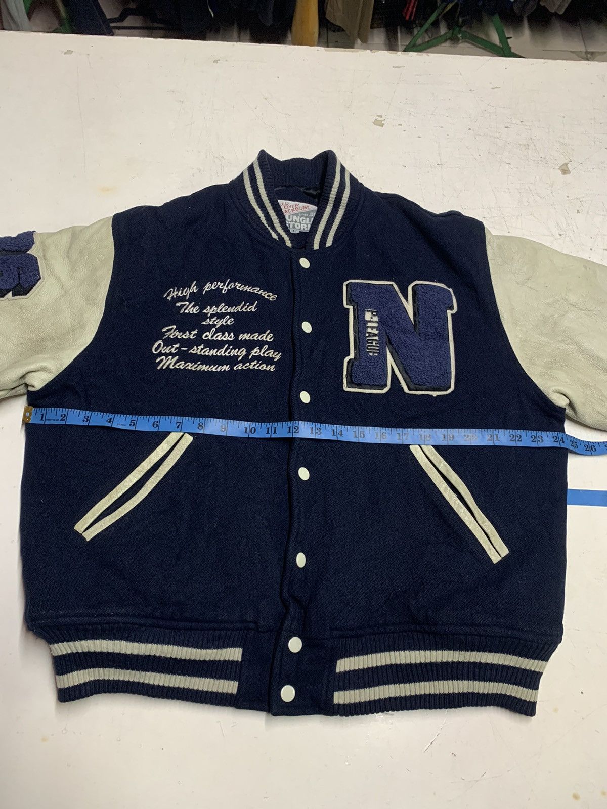 Backbone × Vintage Varsity jacket backbones attacker(offer your price) Size US L / EU 52-54 / 3 - 17 Thumbnail