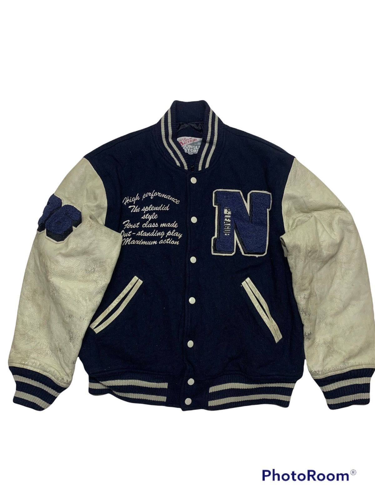 Backbone × Vintage Varsity jacket backbones attacker(offer your price) Size US L / EU 52-54 / 3 - 4 Thumbnail