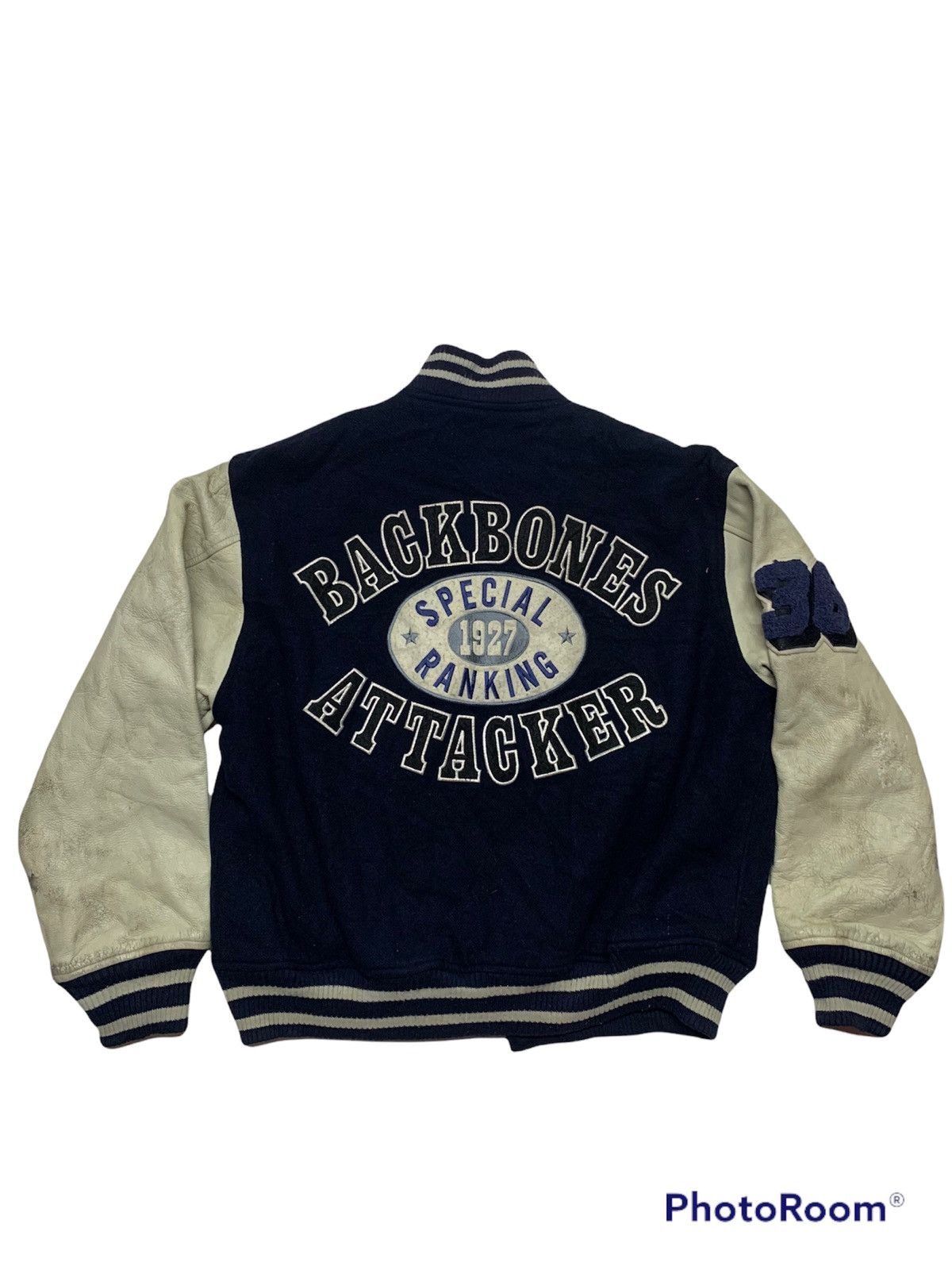 Backbone × Vintage Varsity jacket backbones attacker(offer your price) Size US L / EU 52-54 / 3 - 2 Thumbnail
