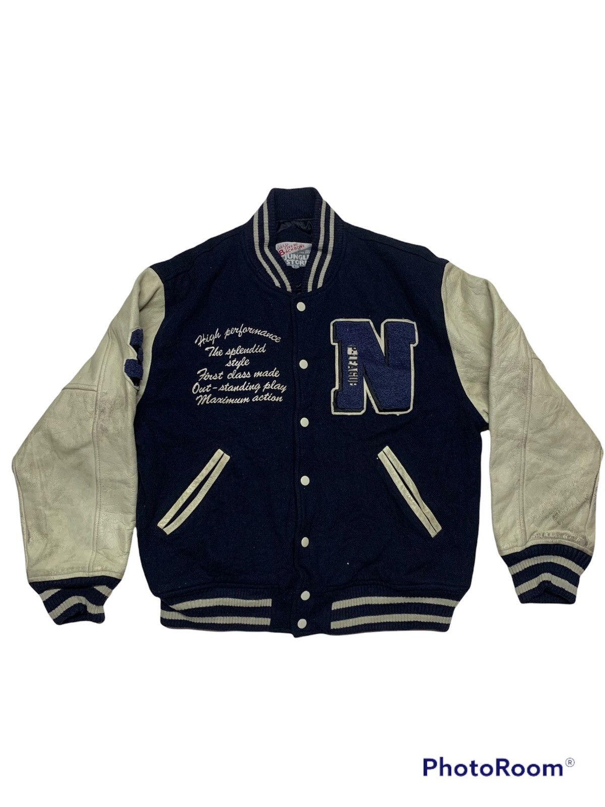 Backbone × Vintage Varsity jacket backbones attacker(offer your price) Size US L / EU 52-54 / 3 - 7 Thumbnail