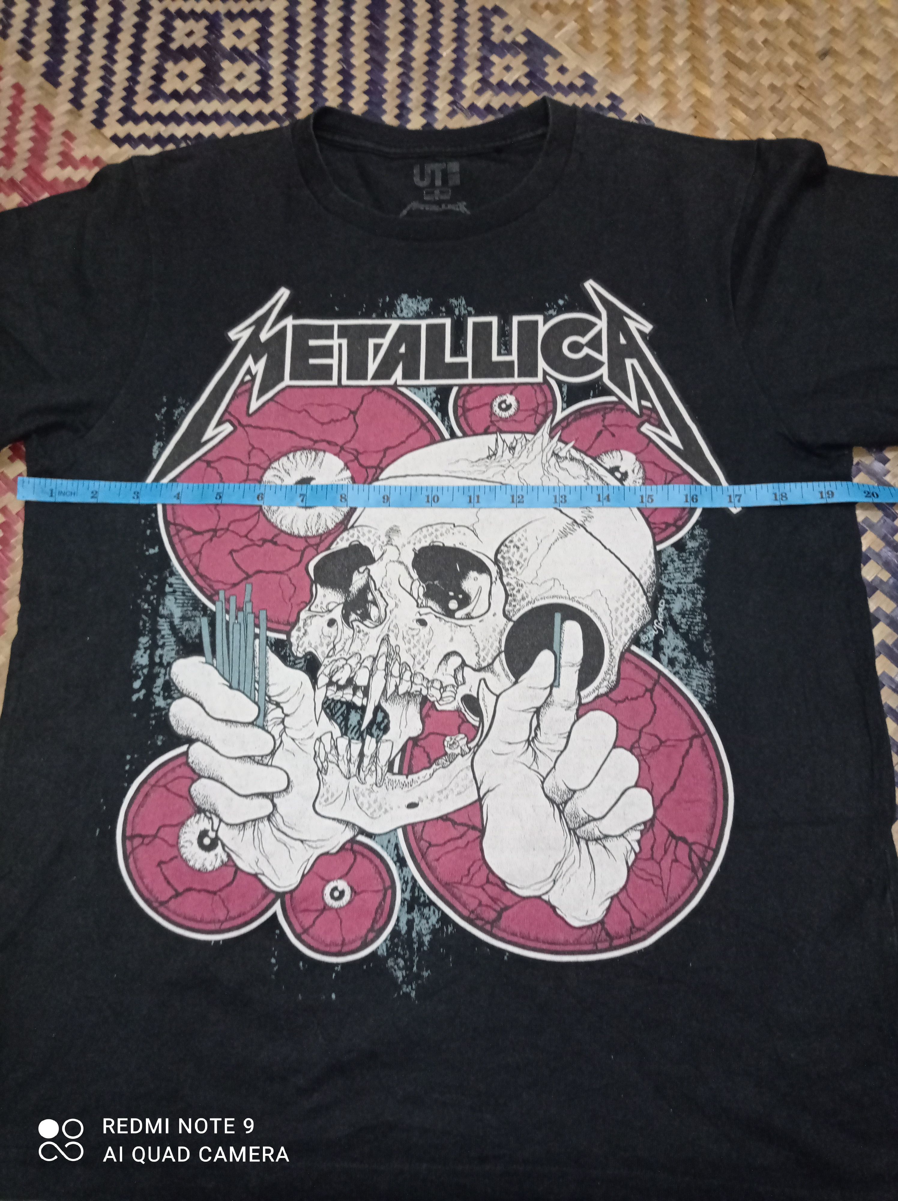Band Tees × Metallica × Uniqlo 💥 Metallica 2014 X Uniqlo tees size M💥 Size US M / EU 48-50 / 2 - 6 Thumbnail