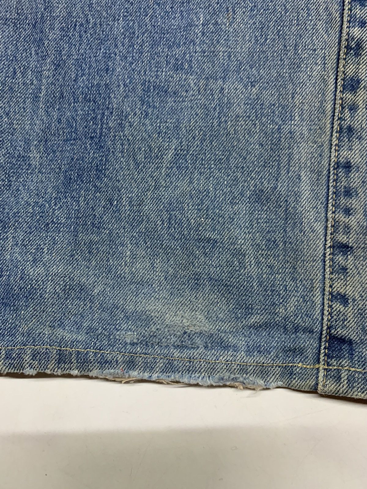 Bape Rare Baby Milo Face Denim Size US 34 / EU 50 - 13 Thumbnail