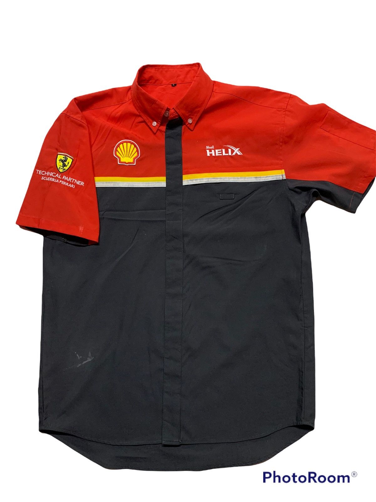 Ferrari × Vintage Shell x Ferrari Shirt L Size US M / EU 48-50 / 2 - 1 Thumbnail