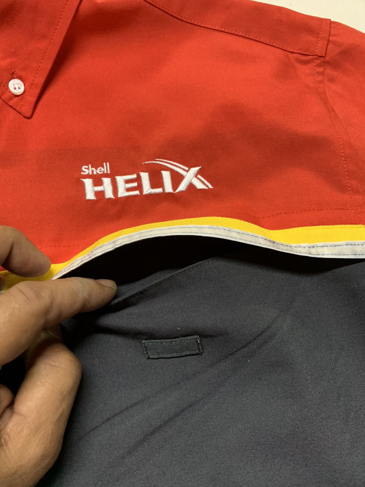 Ferrari × Vintage Shell x Ferrari Shirt L Size US M / EU 48-50 / 2 - 9 Thumbnail