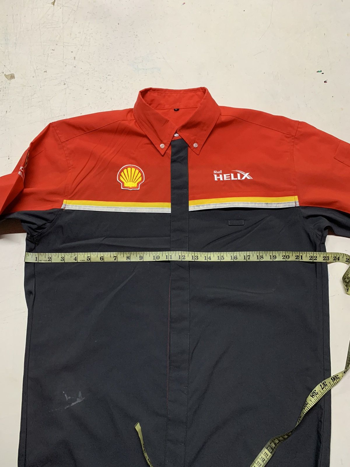 Ferrari × Vintage Shell x Ferrari Shirt L Size US M / EU 48-50 / 2 - 14 Thumbnail