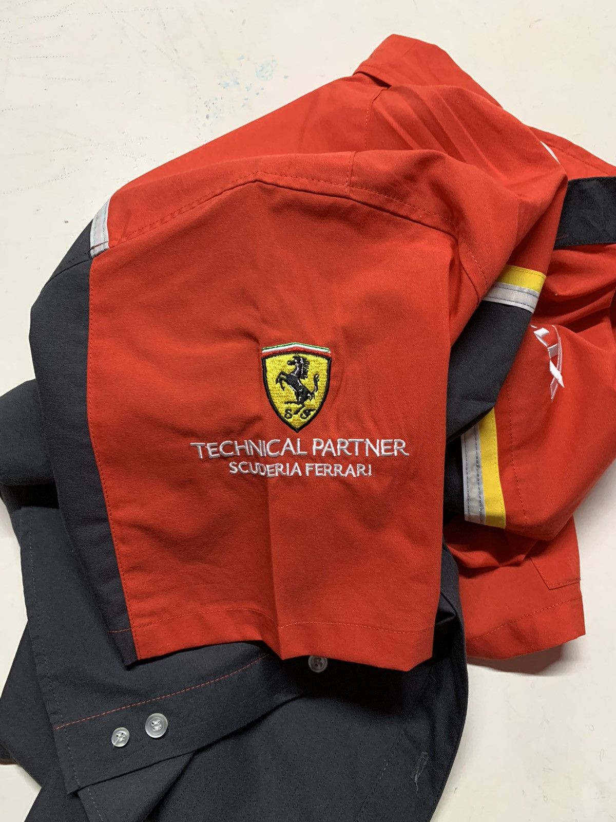 Ferrari × Vintage Shell x Ferrari Shirt L Size US M / EU 48-50 / 2 - 6 Thumbnail