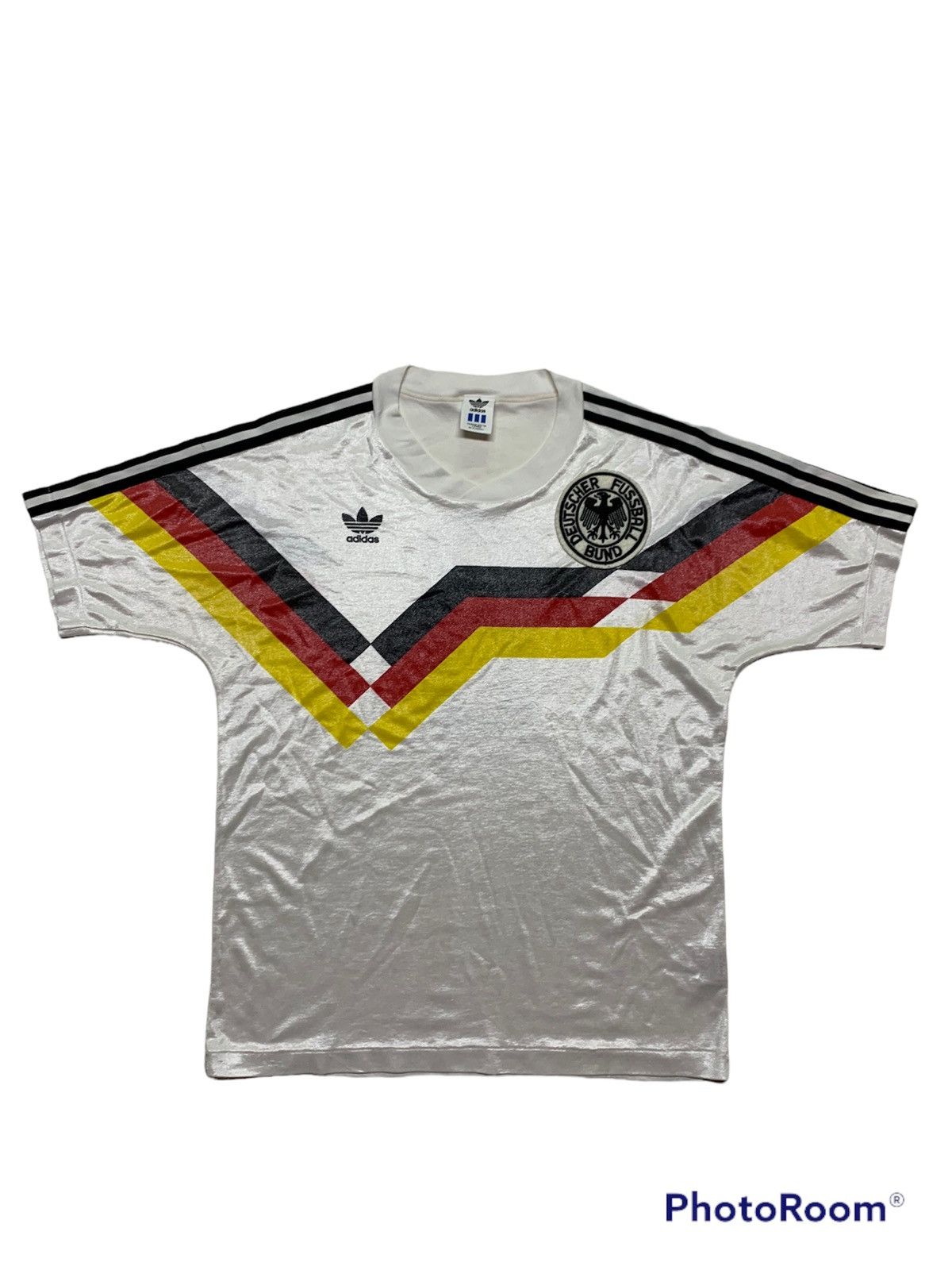 Adidas Adidas original Germany jersey 1990 (Japan) Size US L / EU 52-54 / 3 - 2 Thumbnail