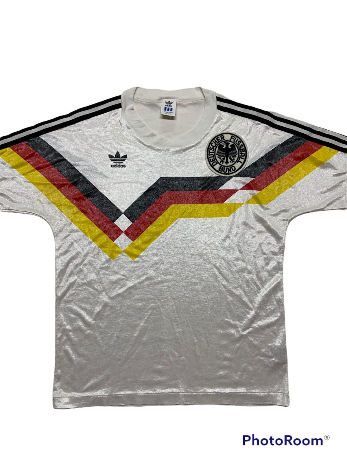 Adidas Adidas original Germany jersey 1990 (Japan) Size US L / EU 52-54 / 3 - 1 Thumbnail