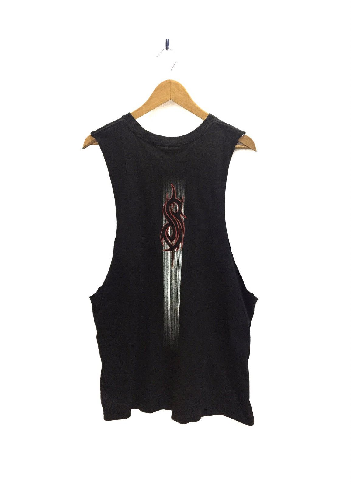 Band Tees × Slipknot × Vintage Vintage Slipknot Sleeveless T-Shirt Size US XL / EU 56 / 4 - 2 Thumbnail