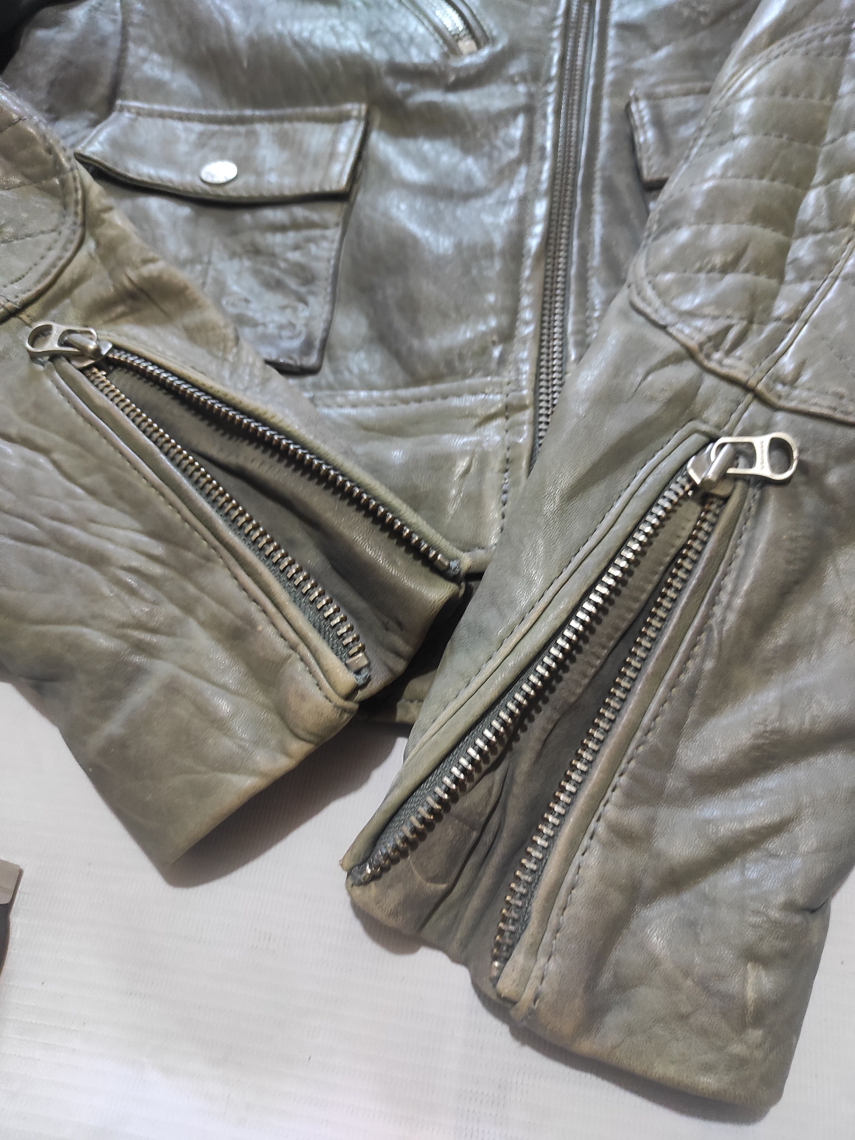 Zadig & Voltaire Zadig & Voltaire Biker / Rock N' Roll Leather Jacket Size M / US 6-8 / IT 42-44 - 15 Thumbnail