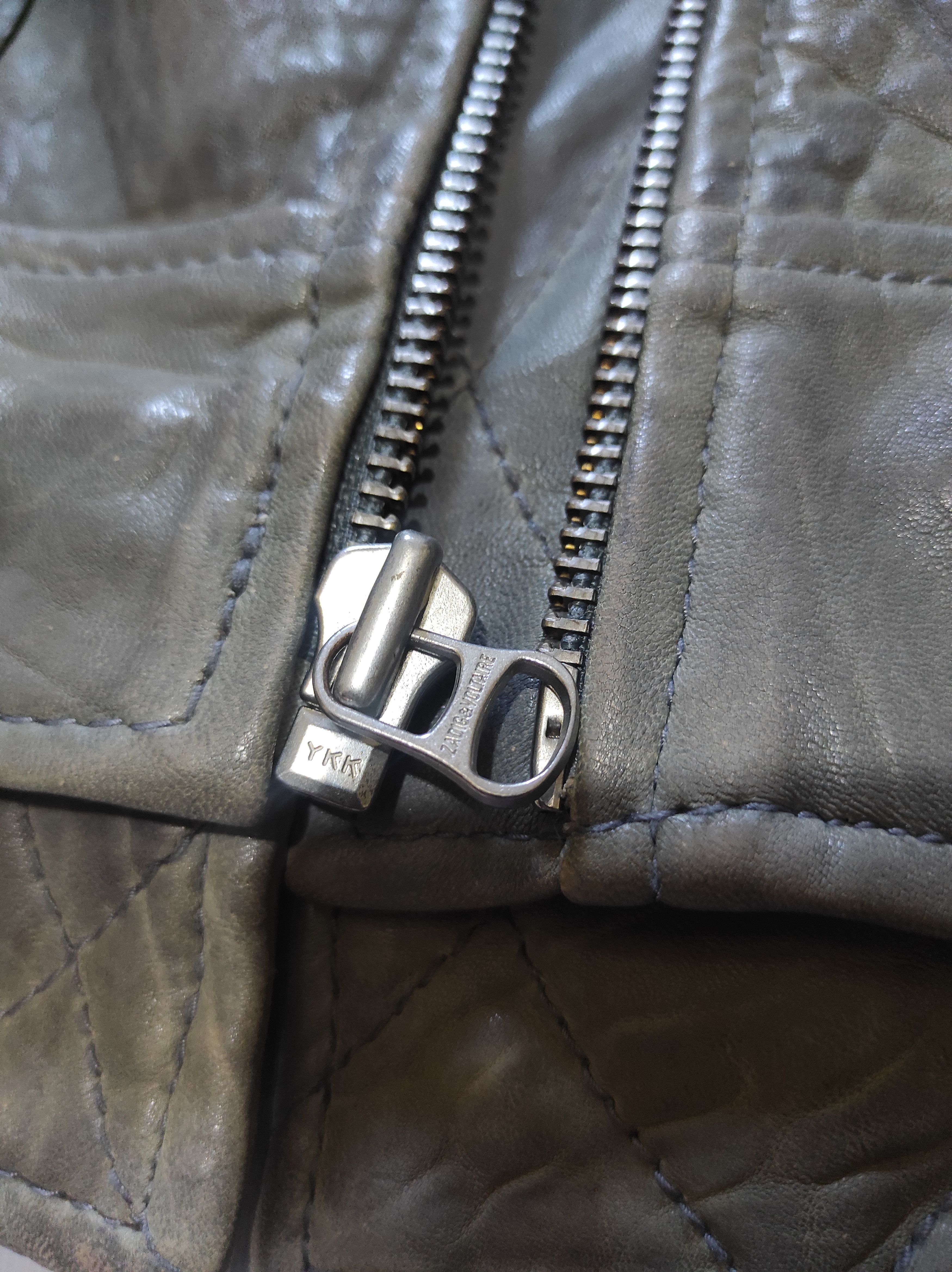 Zadig & Voltaire Zadig & Voltaire Biker / Rock N' Roll Leather Jacket Size M / US 6-8 / IT 42-44 - 8 Thumbnail