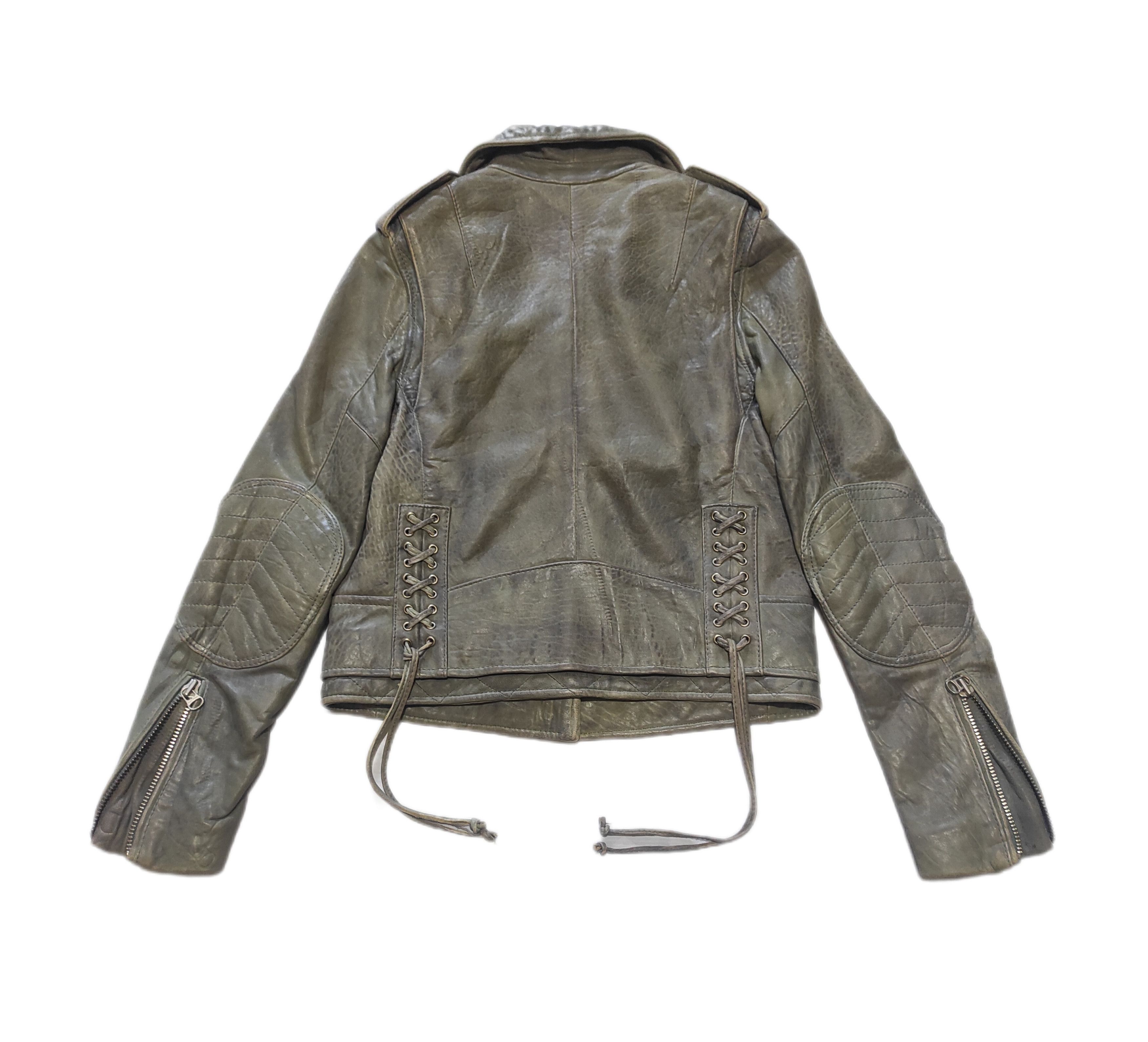 Zadig & Voltaire Zadig & Voltaire Biker / Rock N' Roll Leather Jacket Size M / US 6-8 / IT 42-44 - 5 Thumbnail