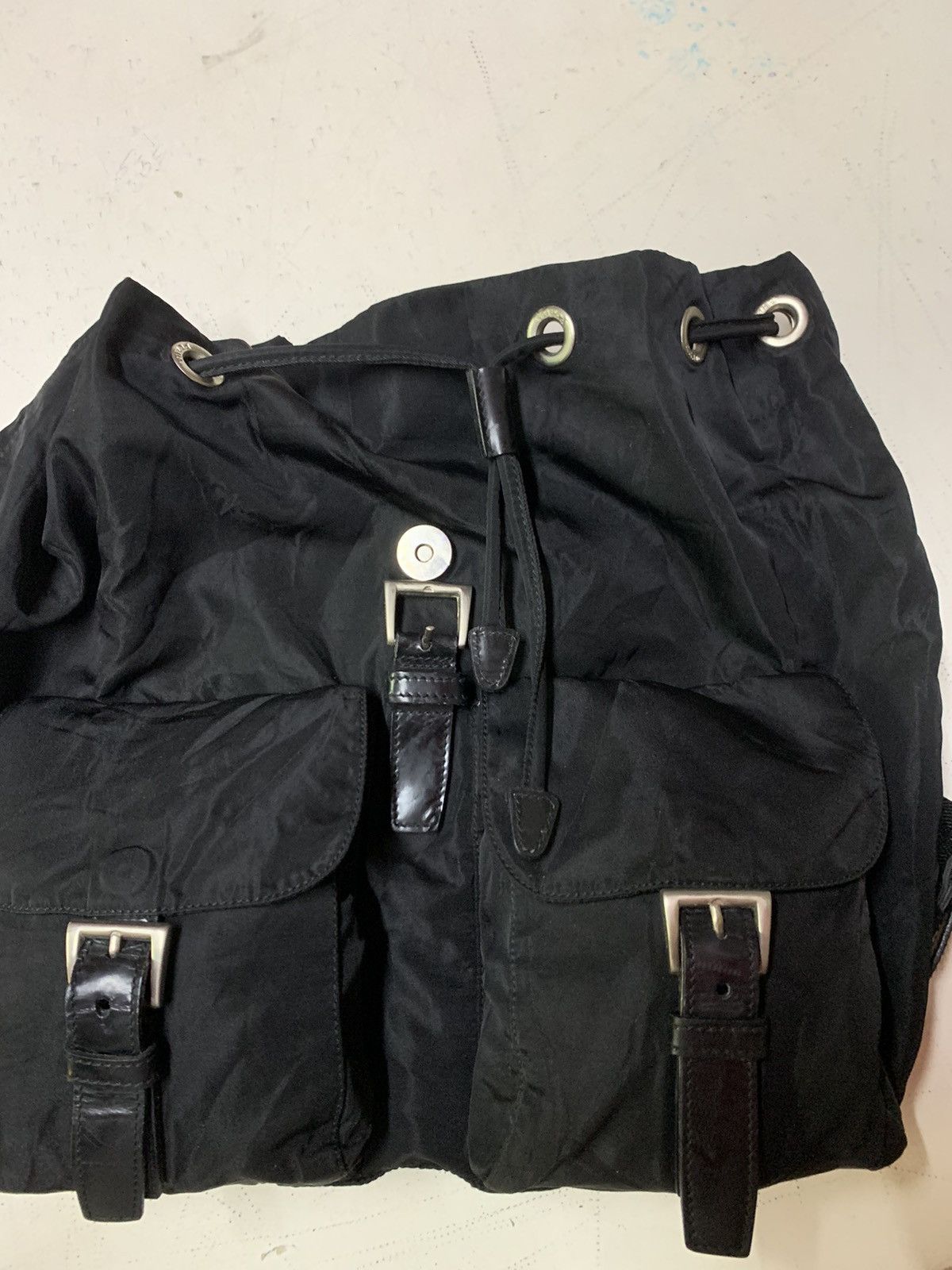 Prada Prada black re-nylon backpack with pouch (binding offer) Size ONE SIZE - 9 Thumbnail