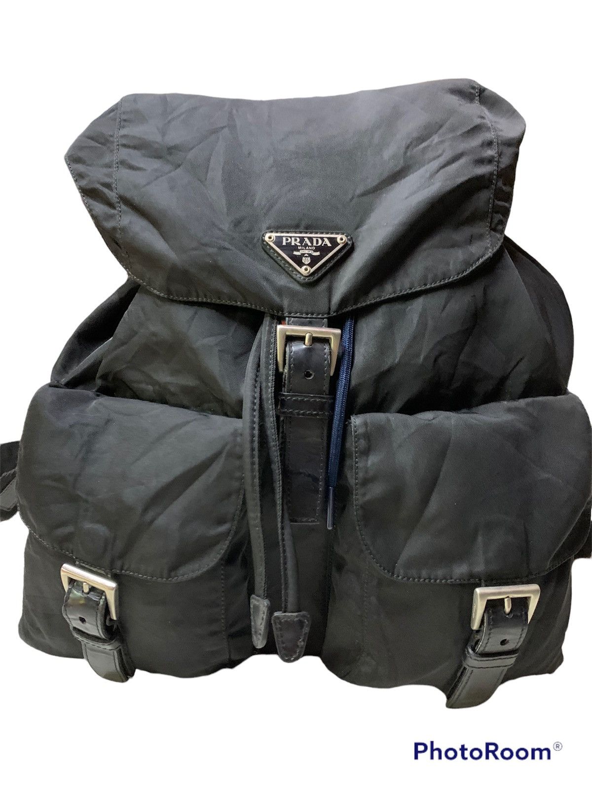 Prada Prada black re-nylon backpack with pouch (binding offer) Size ONE SIZE - 3 Thumbnail