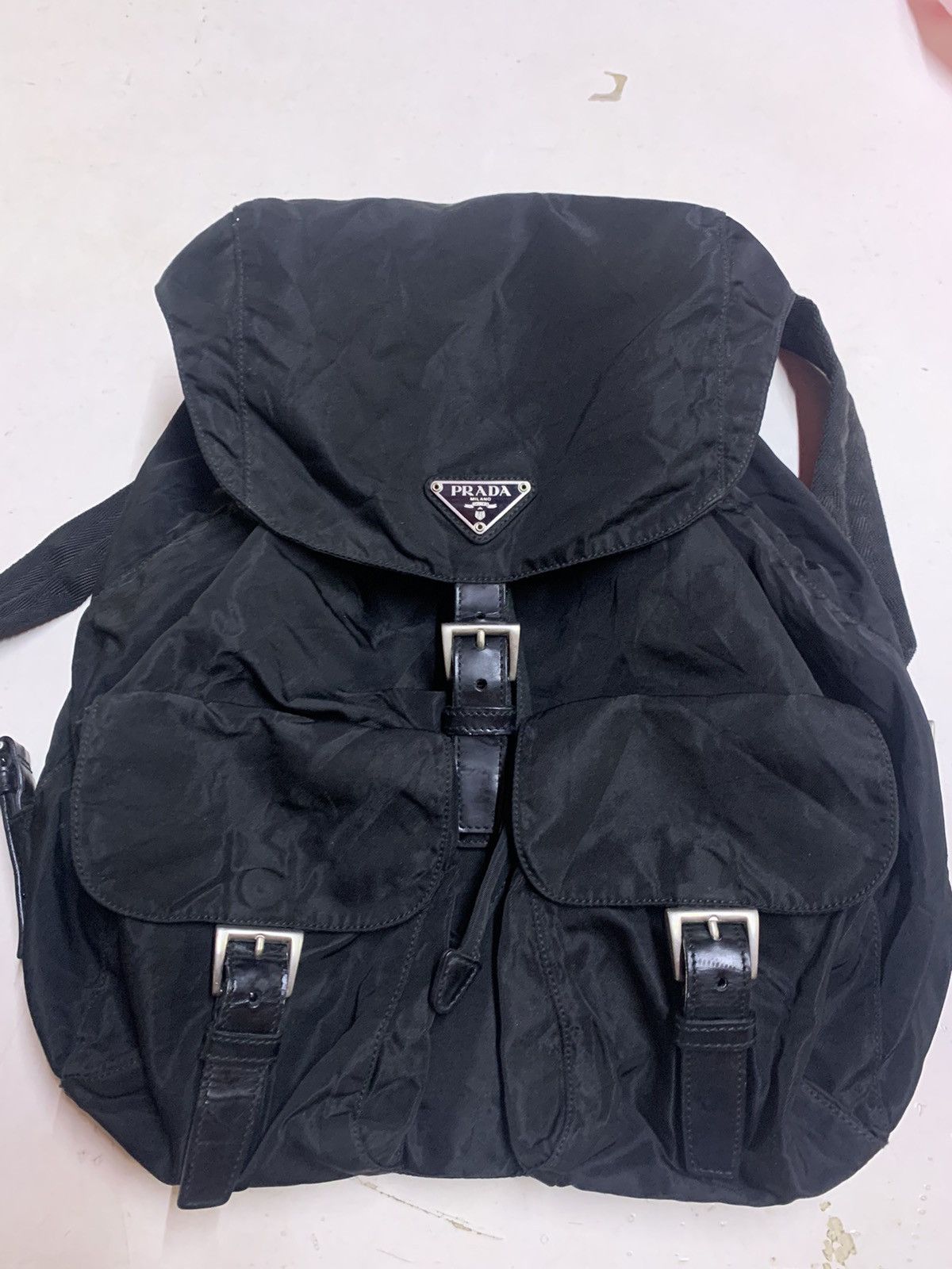Prada Prada black re-nylon backpack with pouch (binding offer) Size ONE SIZE - 21 Thumbnail