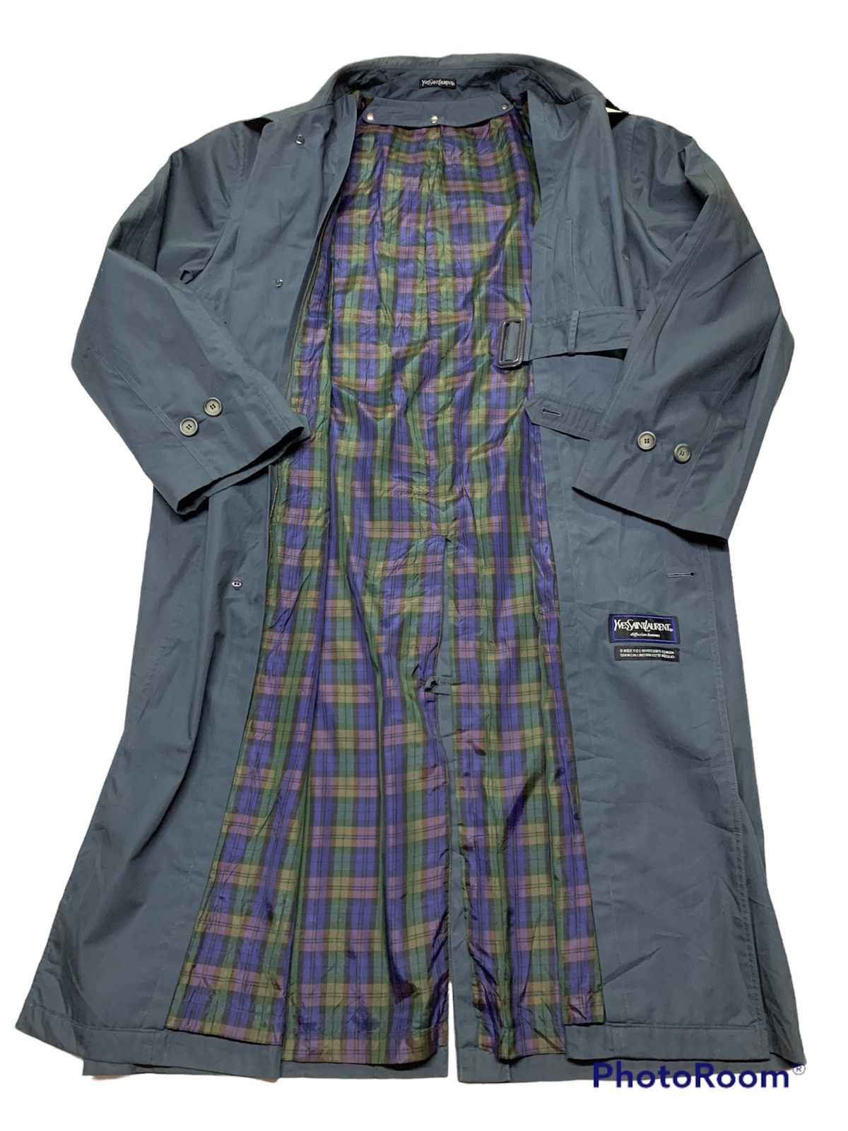 Yves Saint Laurent Yvette saint laurent long trench coat Size US L / EU 52-54 / 3 - 9 Thumbnail