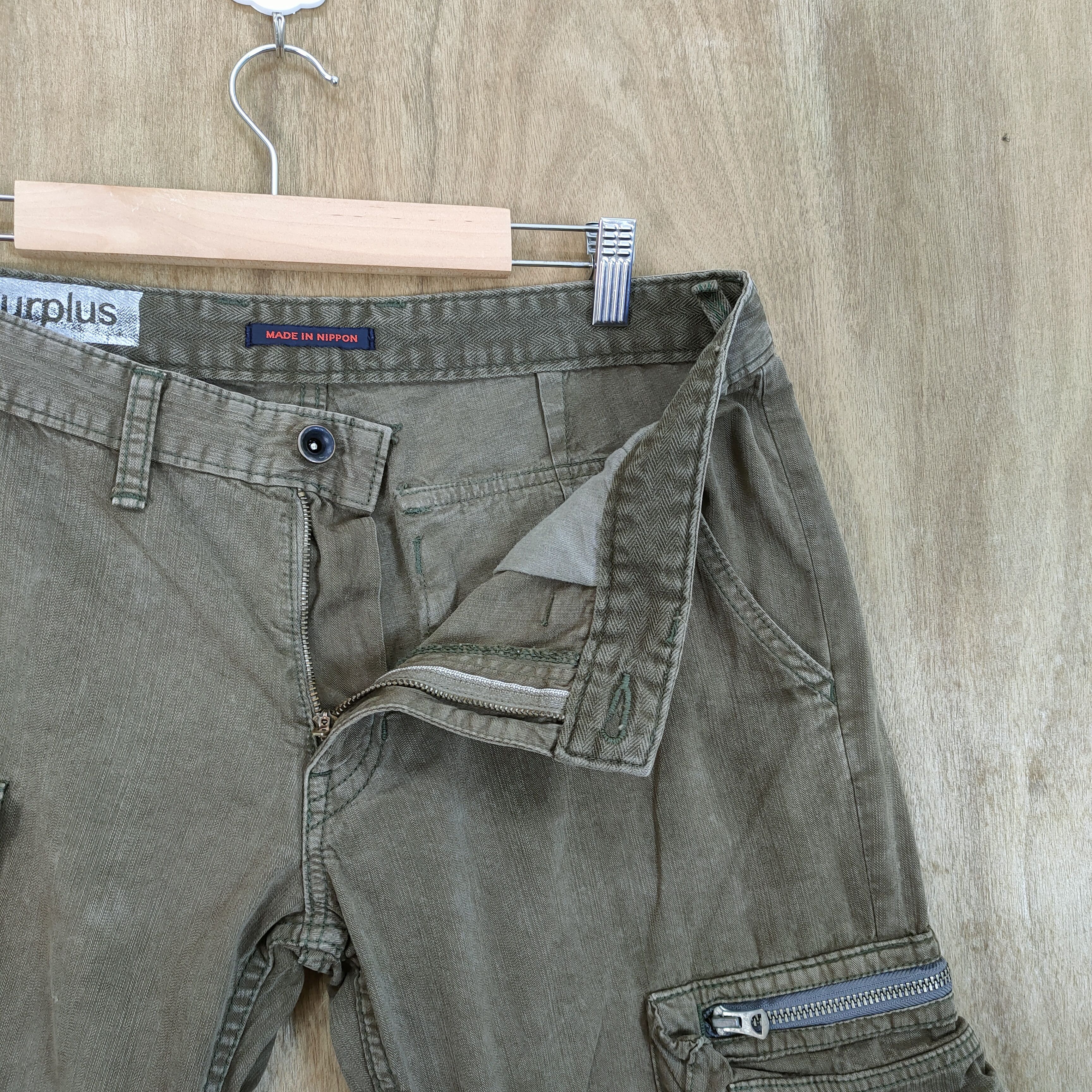 Japanese Brand MADE IN NIPPON FLARE CARGO PANTS MULTIPOCKET TACTICAL Size US 32 / EU 48 - 8 Thumbnail