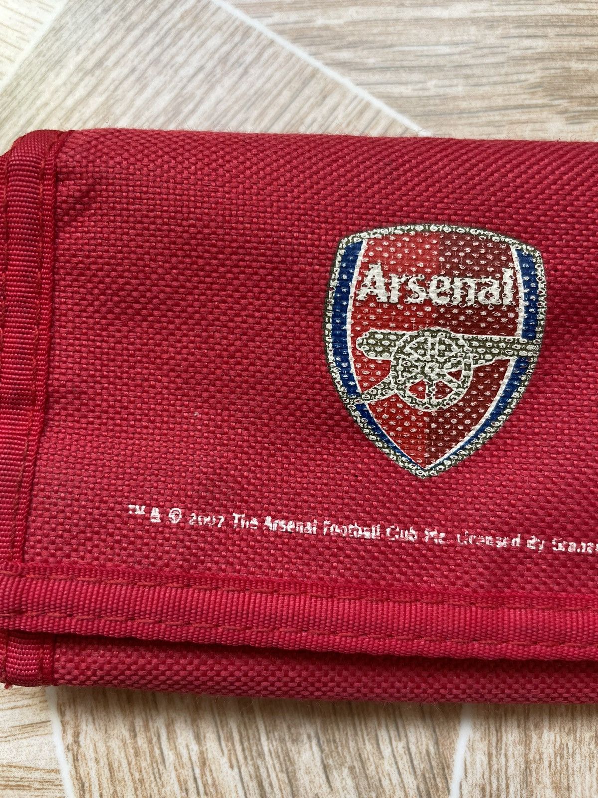 Vintage Rare Vintage Arsenal 2007 Football Wallet Size ONE SIZE - 2 Thumbnail