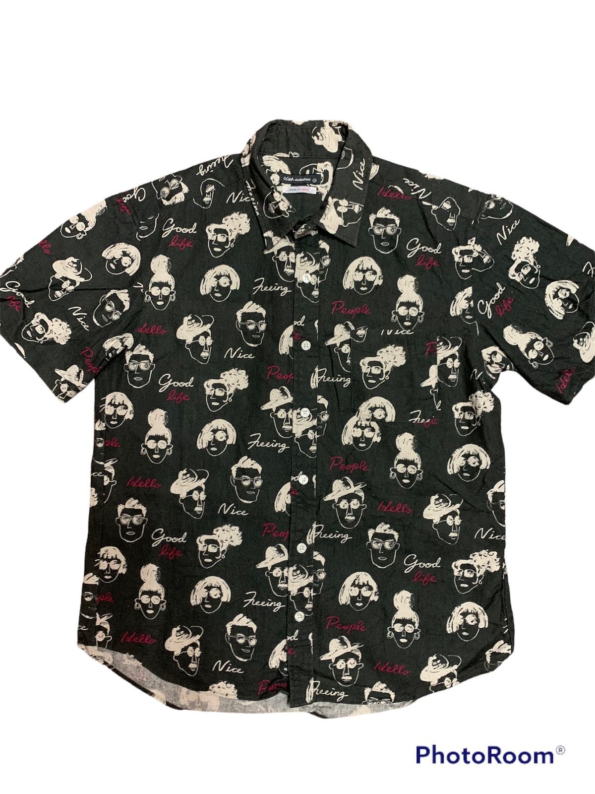Japanese Brand Men’s short-sleeved Size US M / EU 48-50 / 2 - 1 Thumbnail
