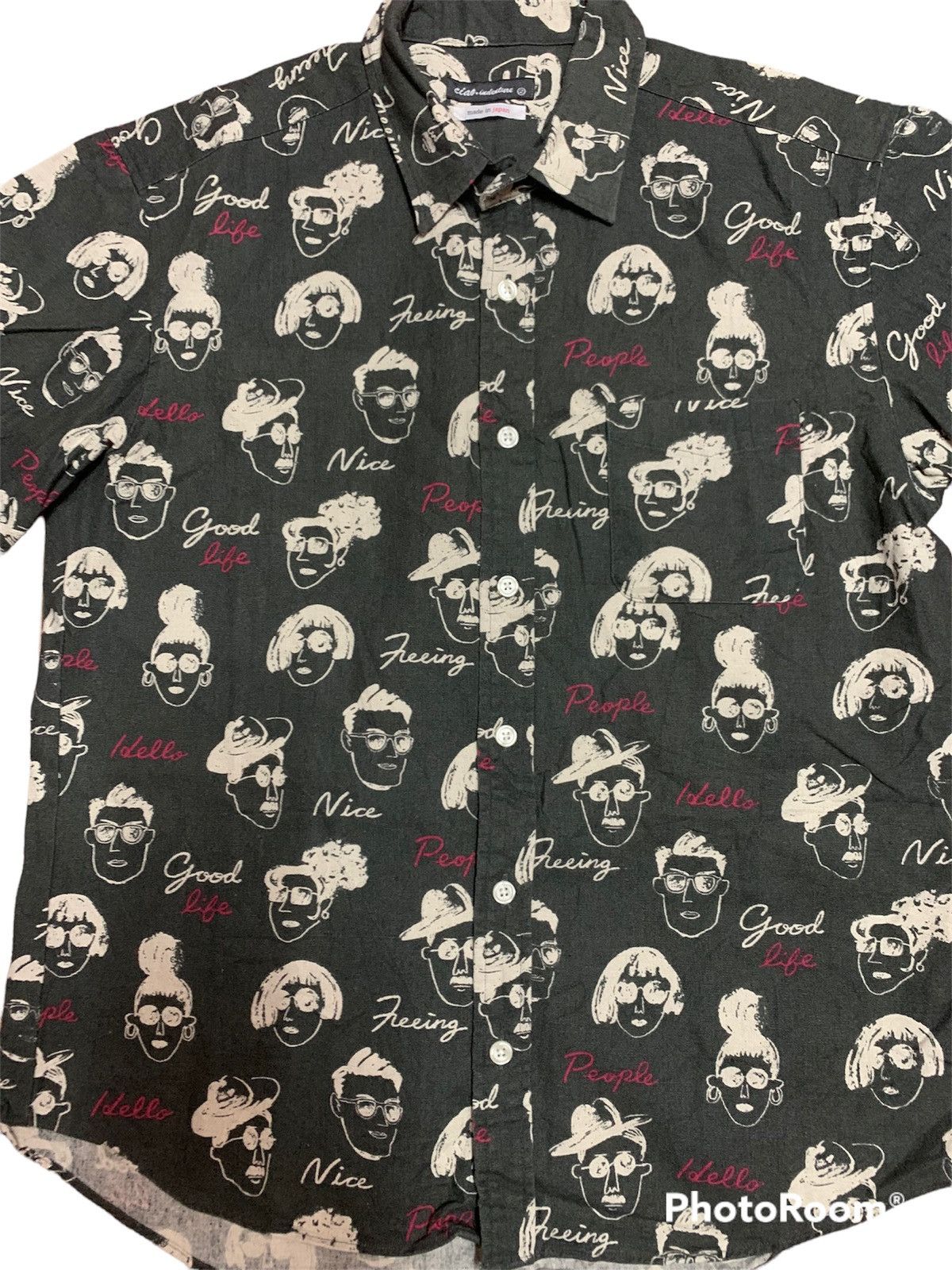 Japanese Brand Men’s short-sleeved Size US M / EU 48-50 / 2 - 2 Thumbnail