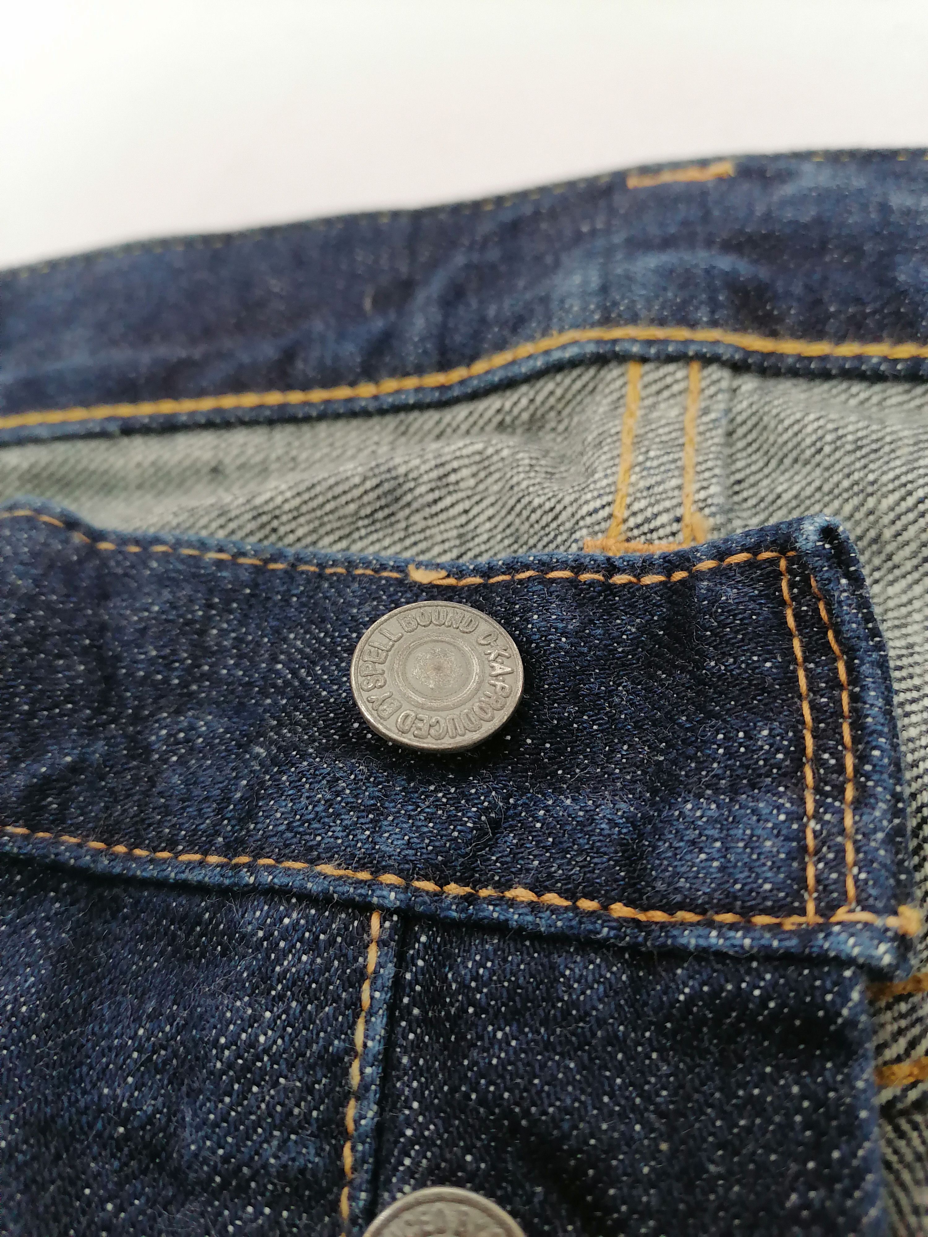 Japanese Brand × Spellbound Spell Bound Fly Button Denim Jeans Size US 35 - 3 Thumbnail