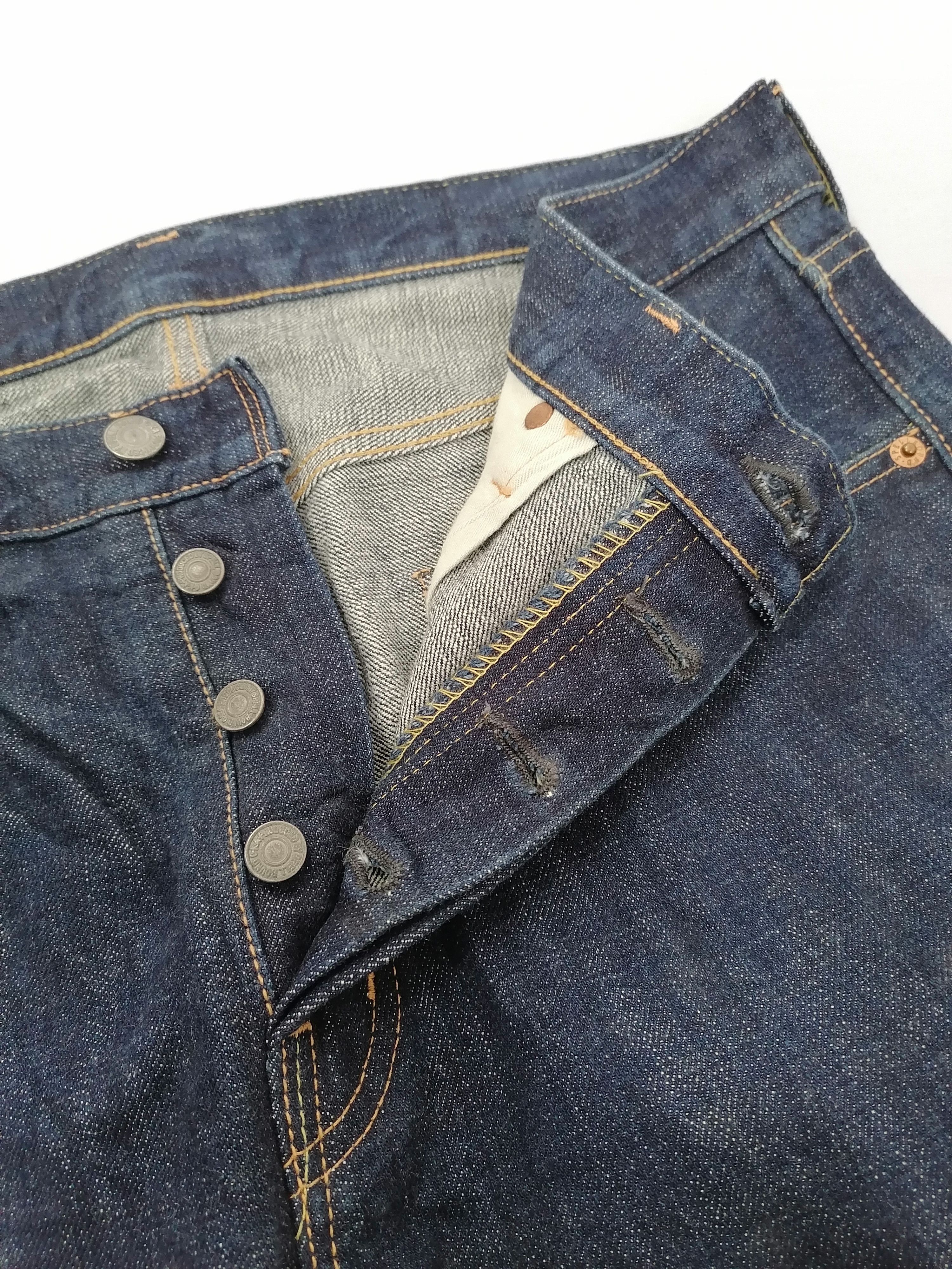 Japanese Brand × Spellbound Spell Bound Fly Button Denim Jeans Size US 35 - 4 Thumbnail