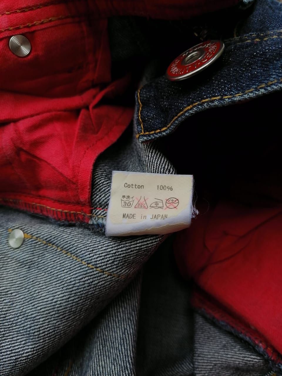 Japanese Brand Naughty Skateboards Wear Made In Japan Denim Jeans Size US 34 / EU 50 - 3 Thumbnail