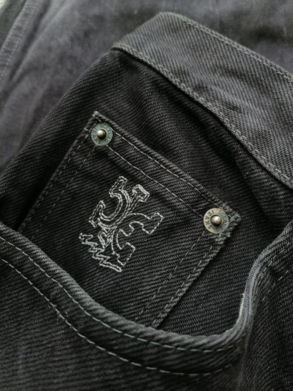 Iceberg Iceberg Black Denim Jeans Size US 28 / EU 44 - 6 Thumbnail