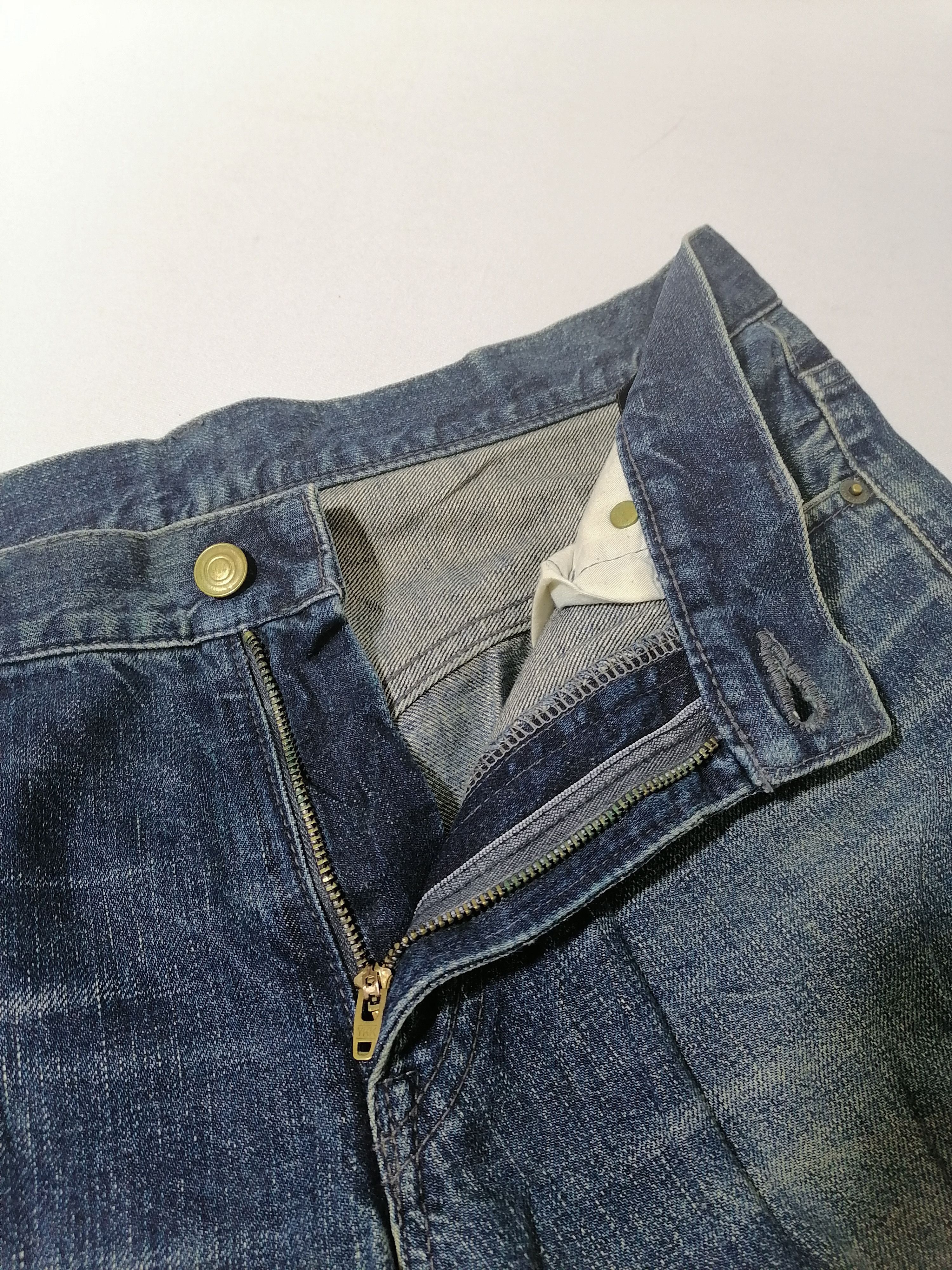 Asics × Japanese Brand × Onitsuka Tiger Onitsuka Tiger Denim Jeans Size US 33 - 4 Thumbnail